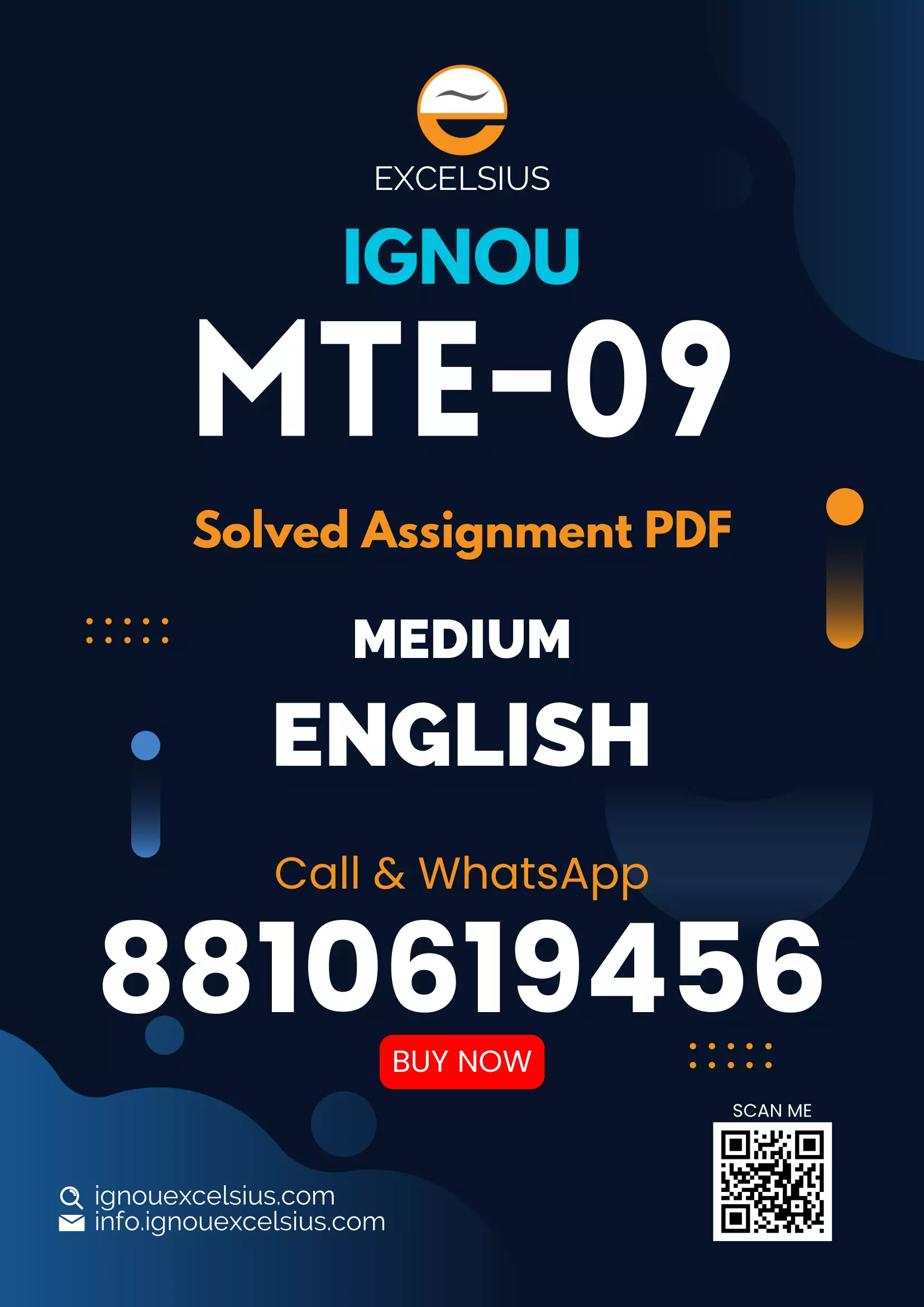 IGNOU MTE-09 - Real Analysis, Latest Solved Assignment-January 2023 - December 2023