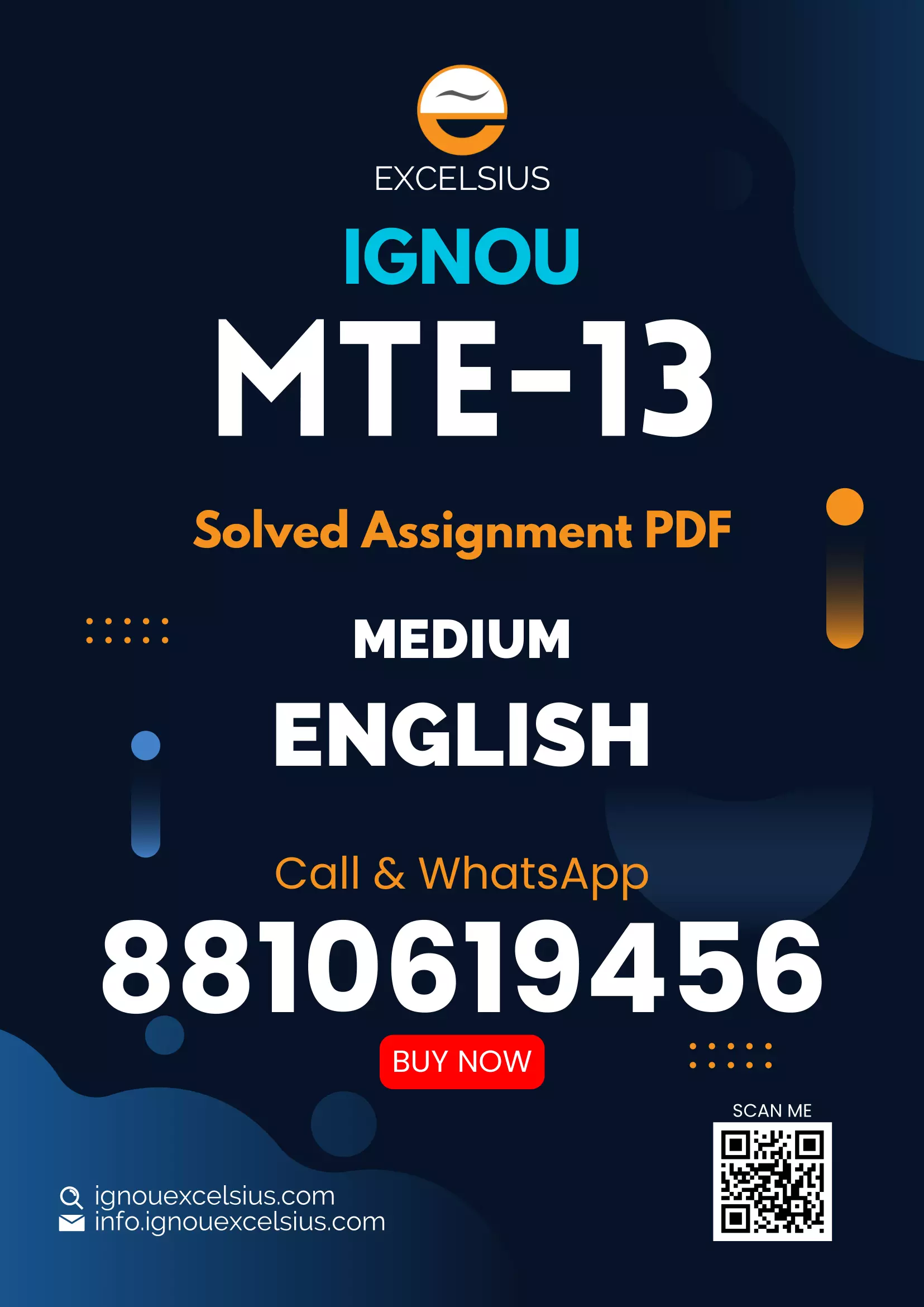 IGNOU MTE-13 - Discrete Mathematics, Latest Solved Assignment-January 2023 - December 2023