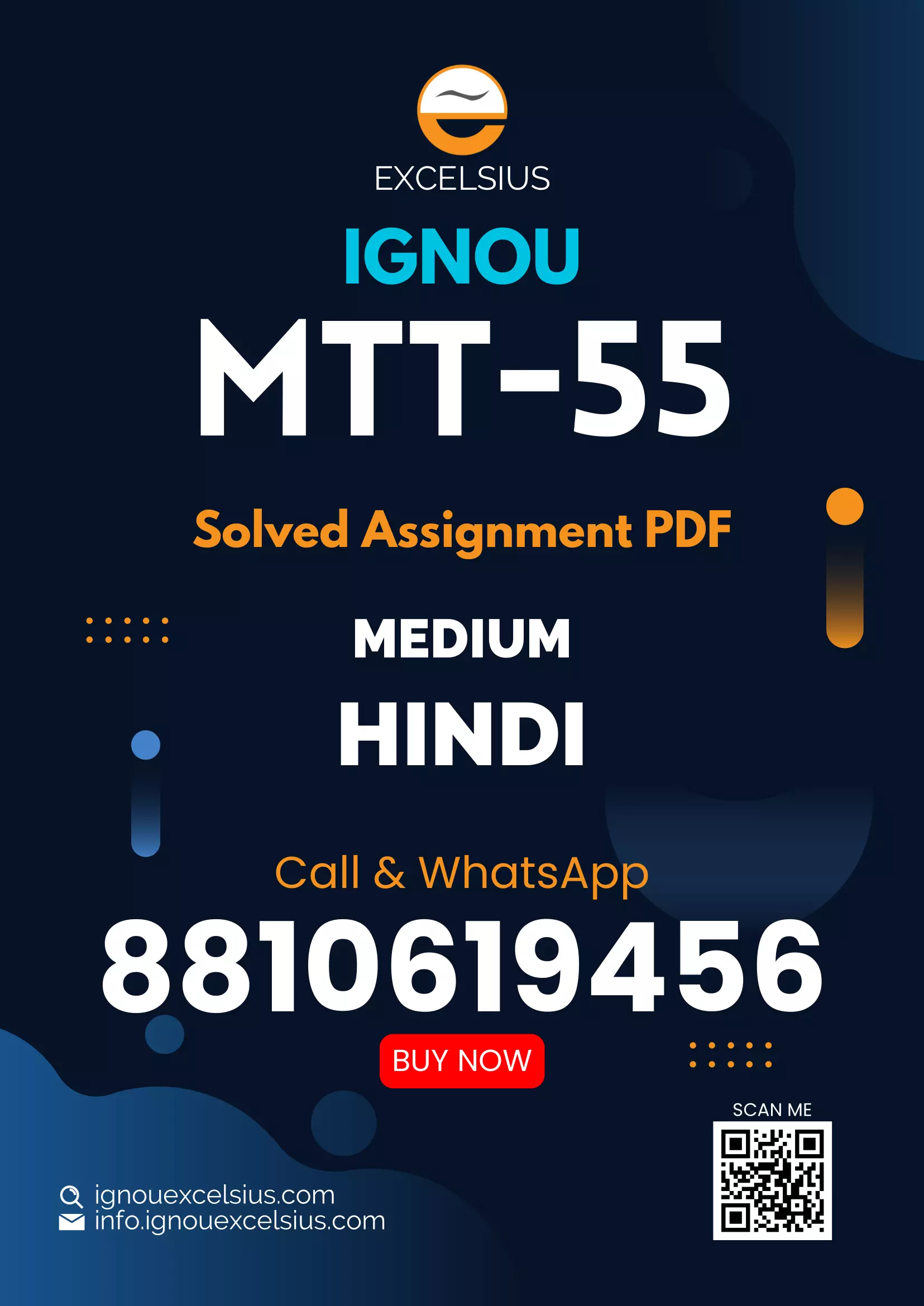 IGNOU MTT-55 - Anuvad: Sahitya Aur Jansanchar Latest Solved Assignment-July 2023 – January 2024