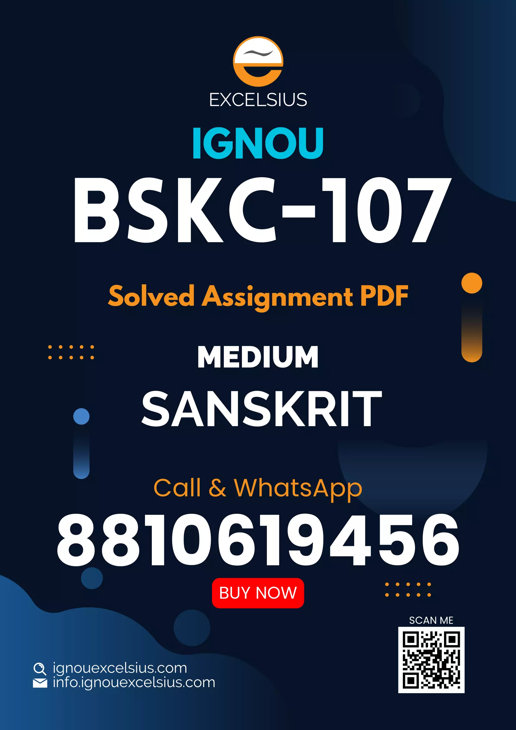 IGNOU BSKC-107 - Bhartiya Samajik Sansthan or Rajya Vayvasta -July 2023 - January 2024