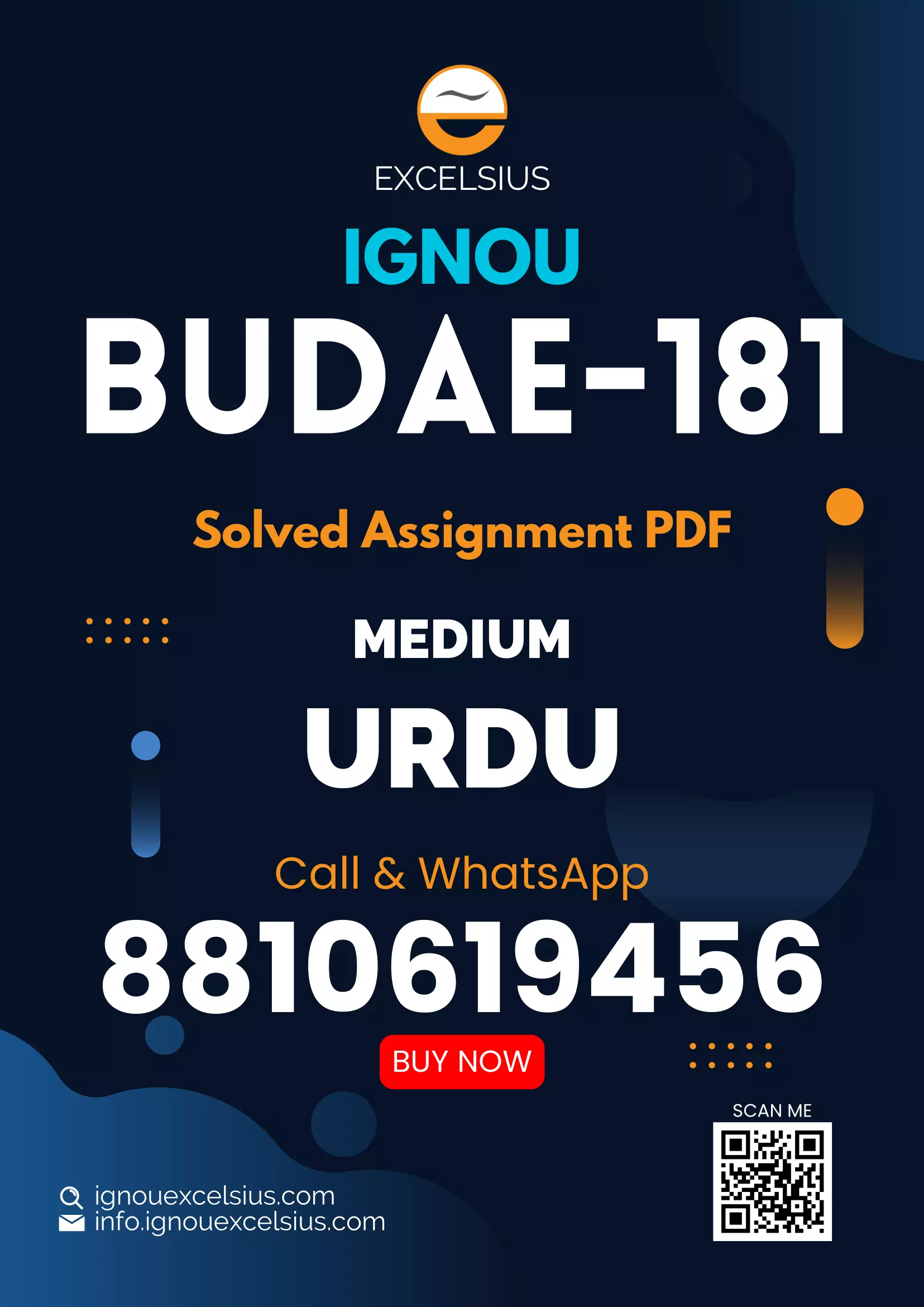 IGNOU BUDAE-181 - Study of Classical Urdu Ghazal Latest Solved Assignment-July 2022 – January 2023