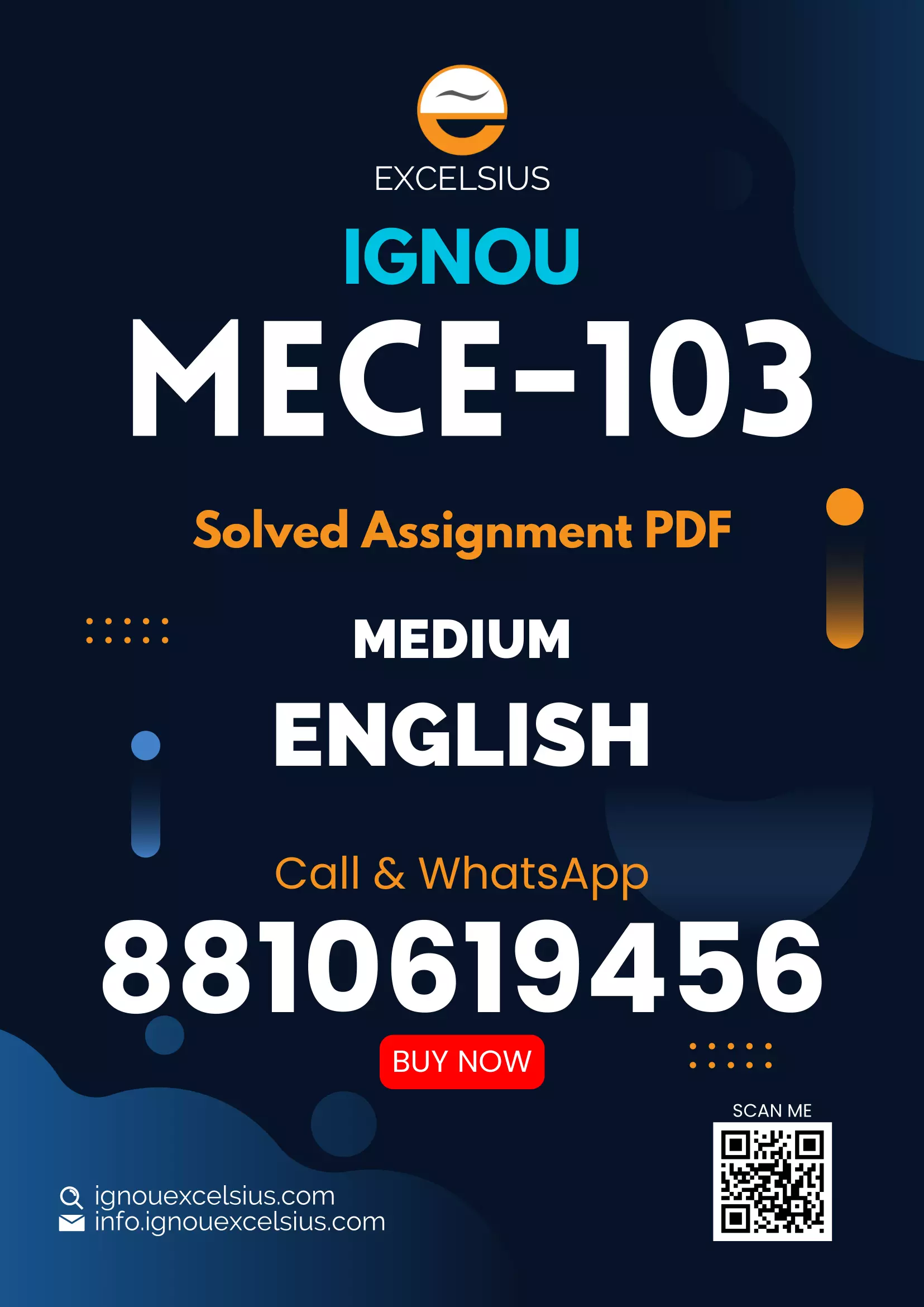 IGNOU MECE-103 - Actuarial Economics: Theory and Practice Latest Solved Assignment-July 2023 – January 2024
