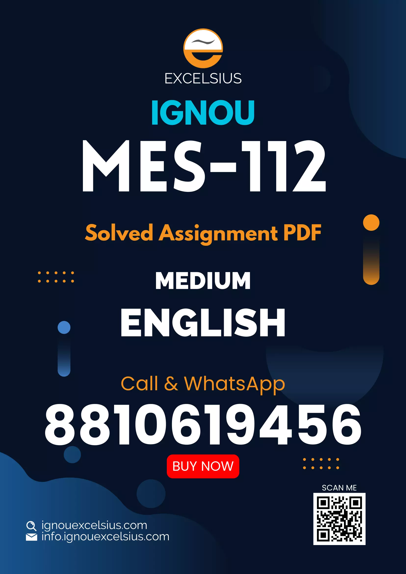 IGNOU MES-112 - Design and Development of Self-Learning Print Materials, Latest Solved Assignment -January 2023 - July 2023