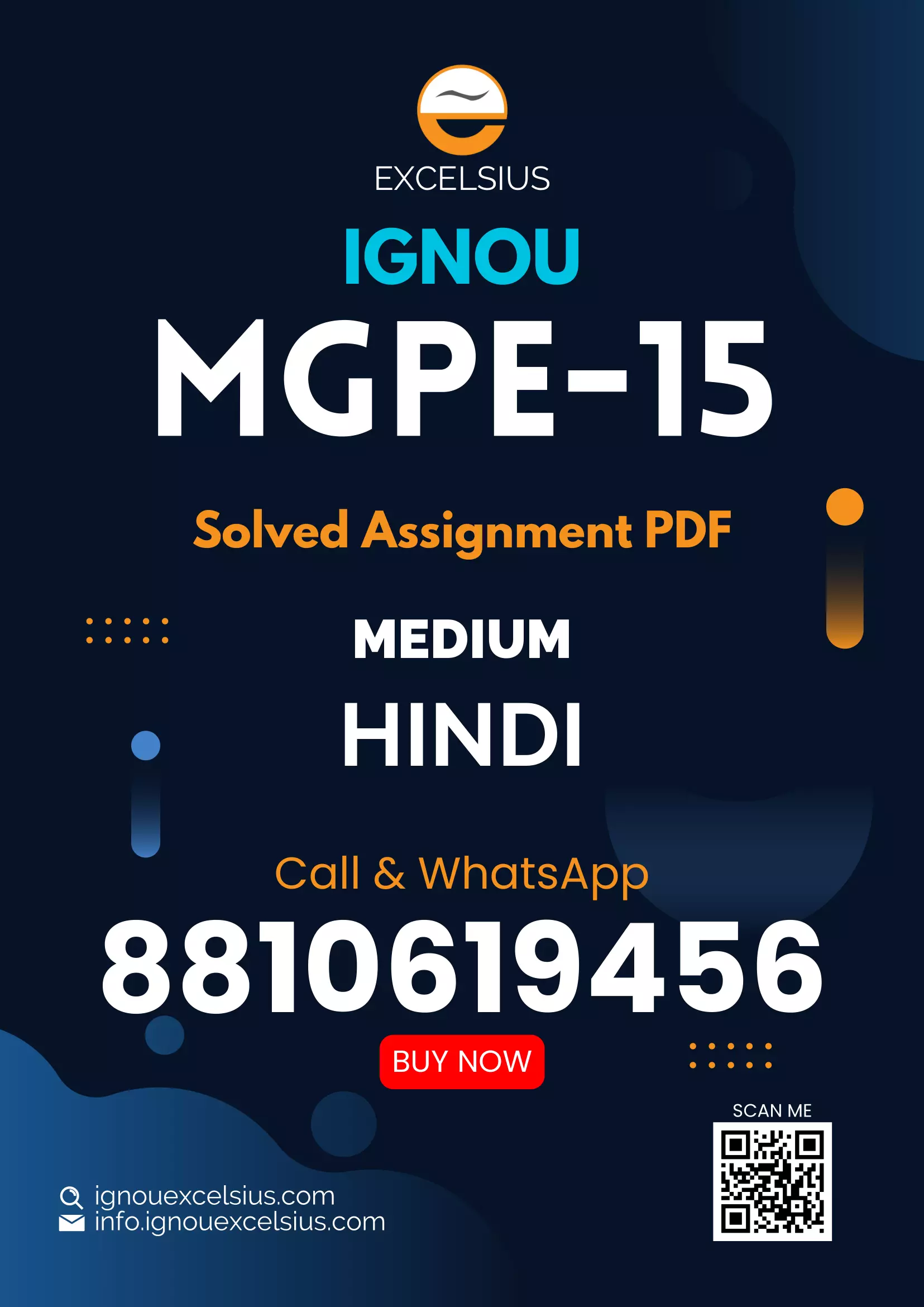 IGNOU MGPE-15 - Introduction to Research Methods Latest Solved Assignment-July 2022 – January 2023