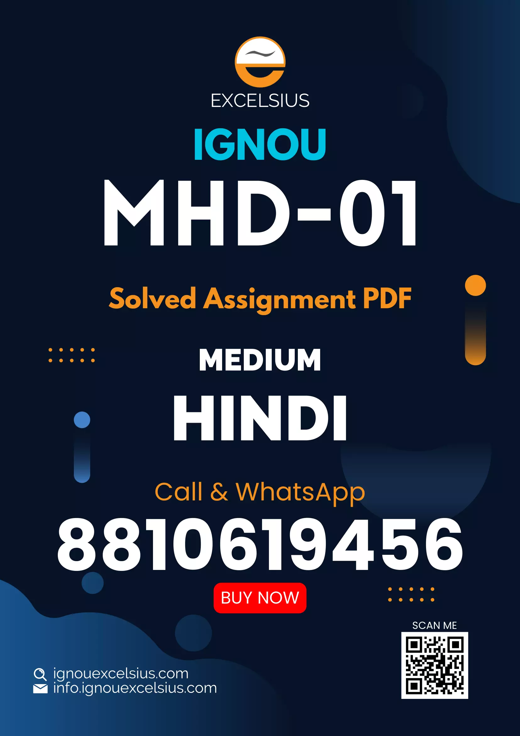 IGNOU MHD-01 - Hindi Kavya-1 (Aadi Kavya, Bhakti Evam Riti Kavya) Latest Solved Assignment-July 2022 – January 2023