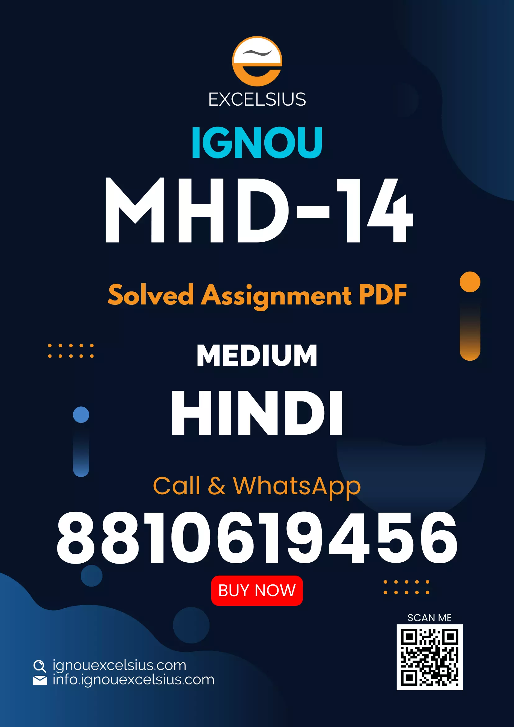 IGNOU MHD-14 - Hindi Upanyas-1 (Premchand Ka Vishesh Addhyan), Latest Solved Assignment-July 2023 - January 2024