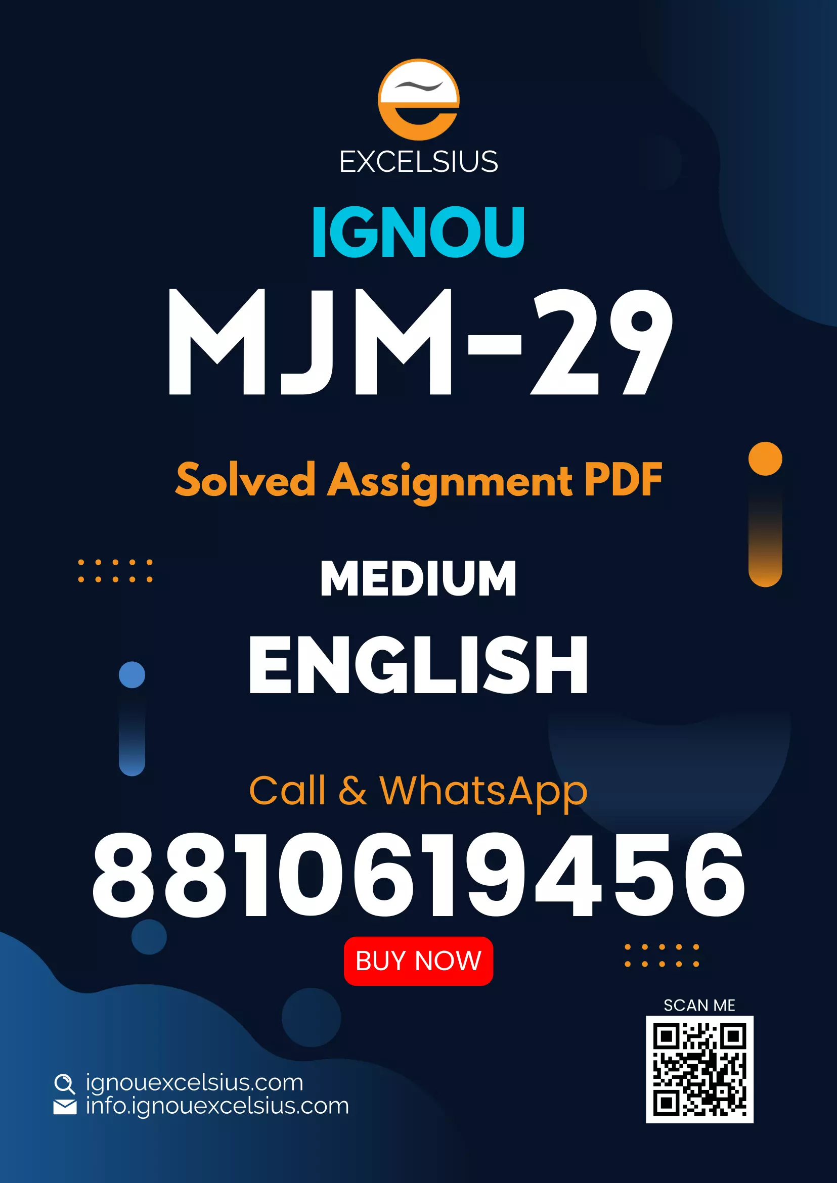 IGNOU MJM-29 - Advertising and Public Relations Latest Solved Assignment-July 2022 – January 2023