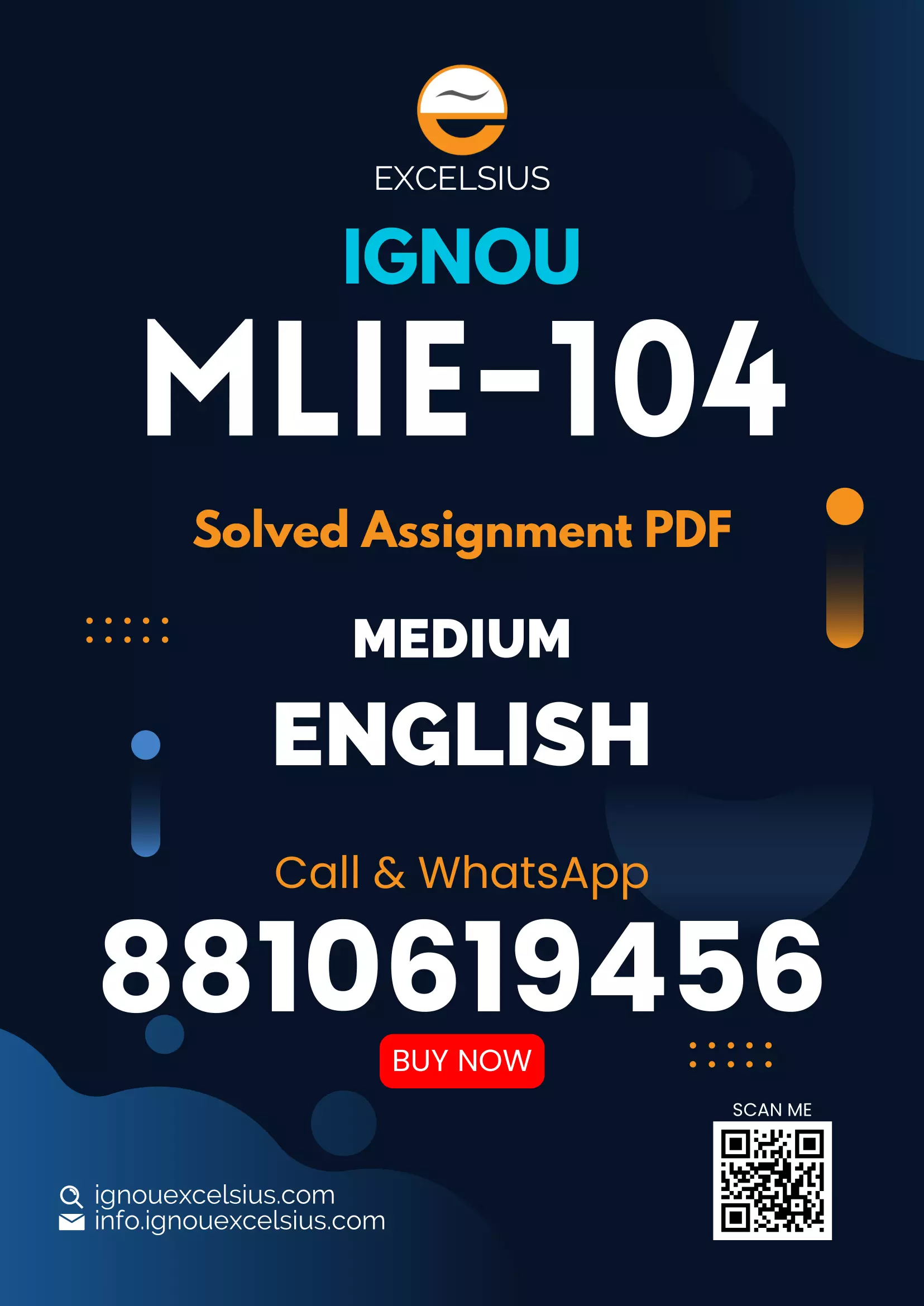 IGNOU MLIE-104 - Technical Writing, Latest Solved Assignment-July 2023 – January 2024