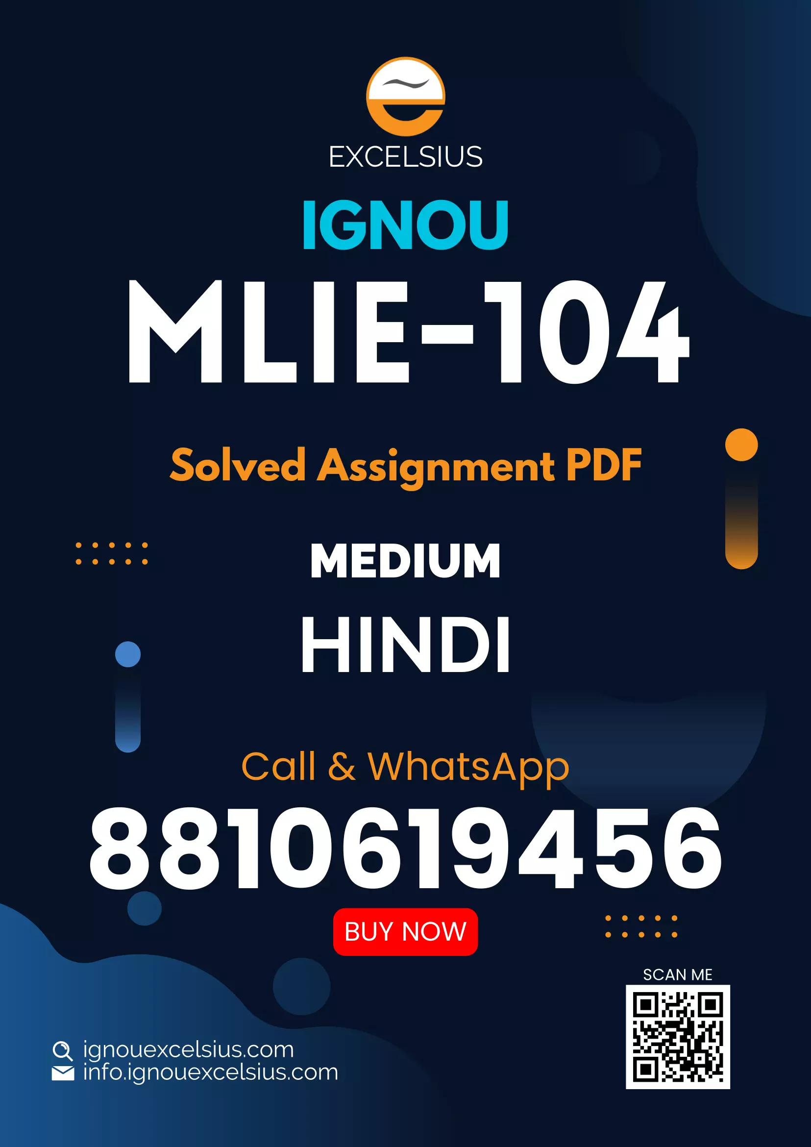 IGNOU MLIE-104 - Technical Writing, Latest Solved Assignment-July 2023 – January 2024