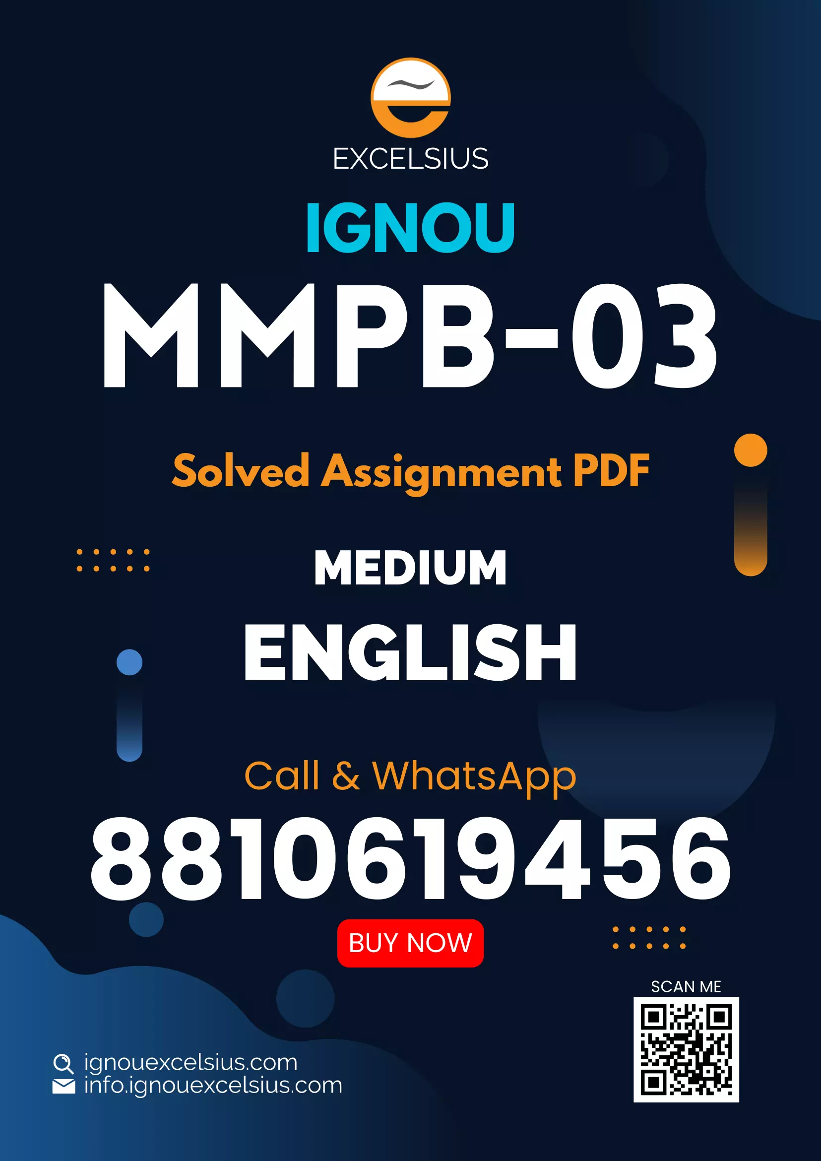 IGNOU MMPB-03 - Information Technology and Digital  Banking Latest Solved Assignment-January 2023 - July 2023