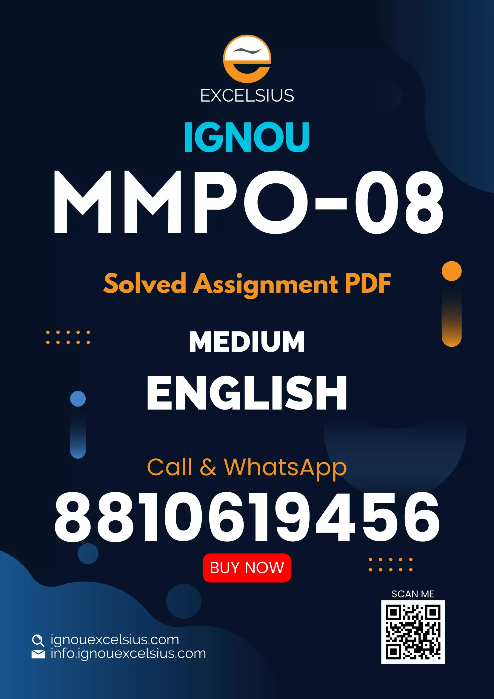 IGNOU MMPO-08 - International Logistics and Supply Chain Management Latest Solved Assignment-January 2023 - July 2023
