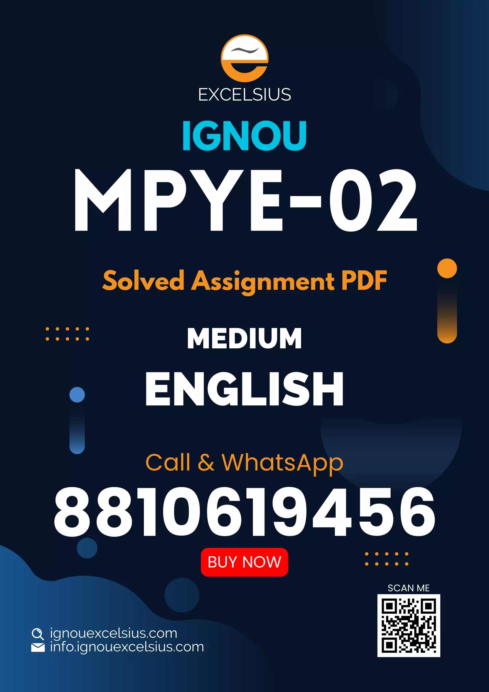 IGNOU MPYE-02 - Ethics Latest Solved Assignment-December 2022 - June 2023