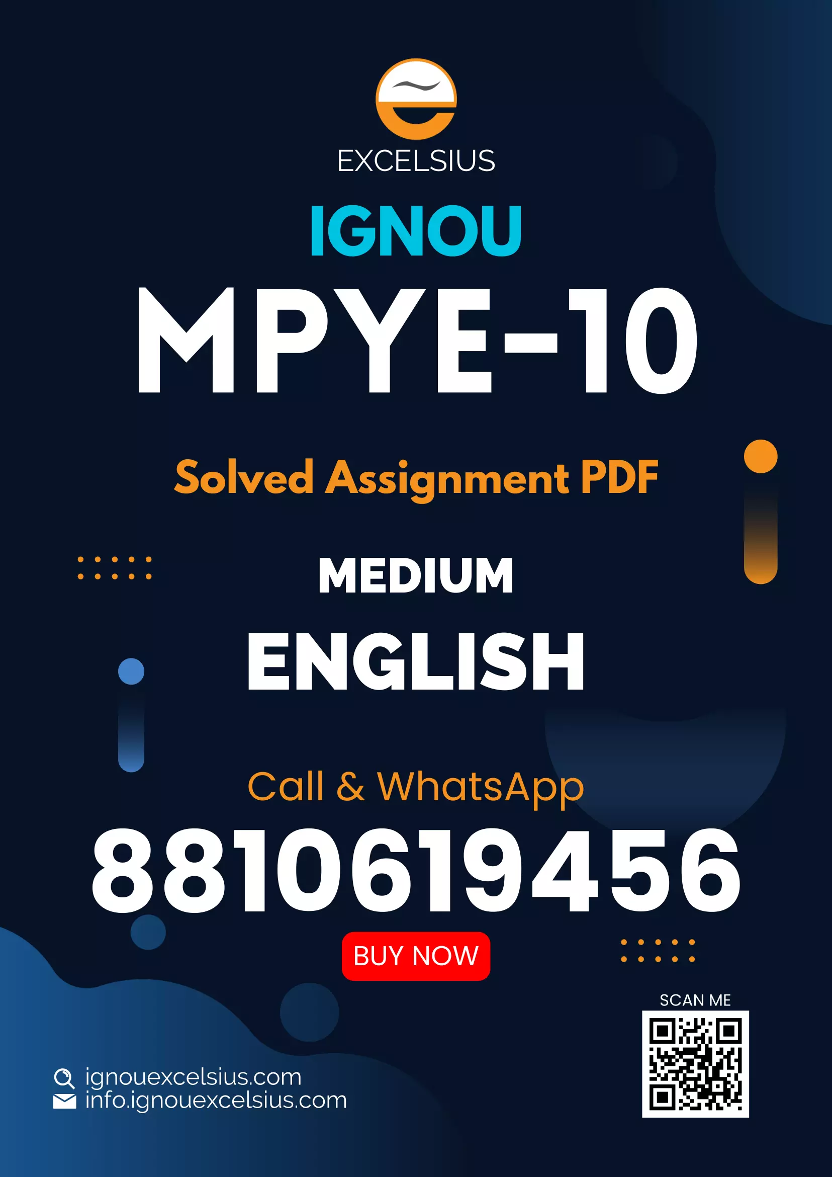 IGNOU MPYE-10 - Philosophy of Religion Latest Solved Assignment-December 2022 - June 2023
