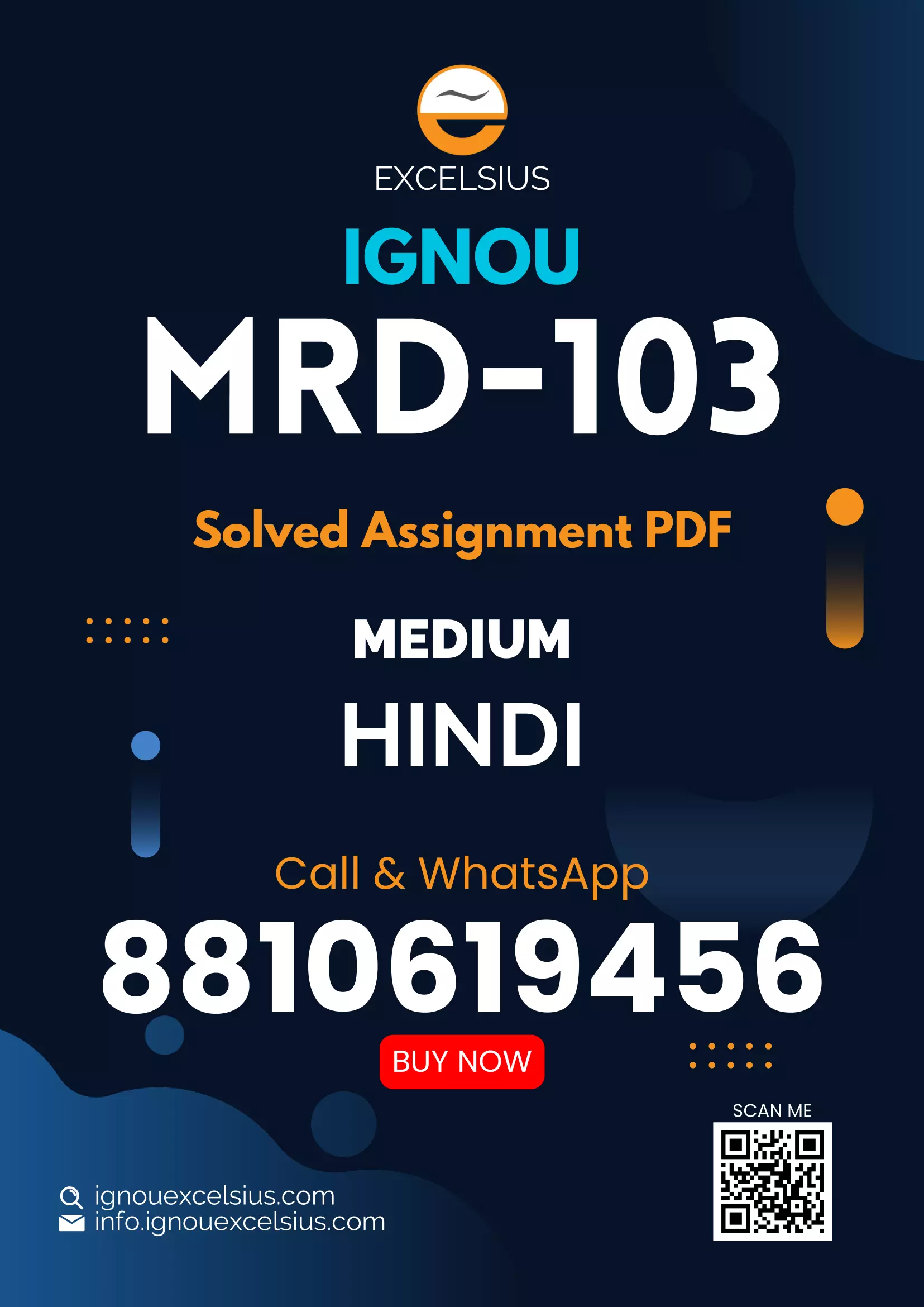 IGNOU MRD-103 - Rural Development – Planning and Management Latest Solved Assignment-July 2022 – January 2023