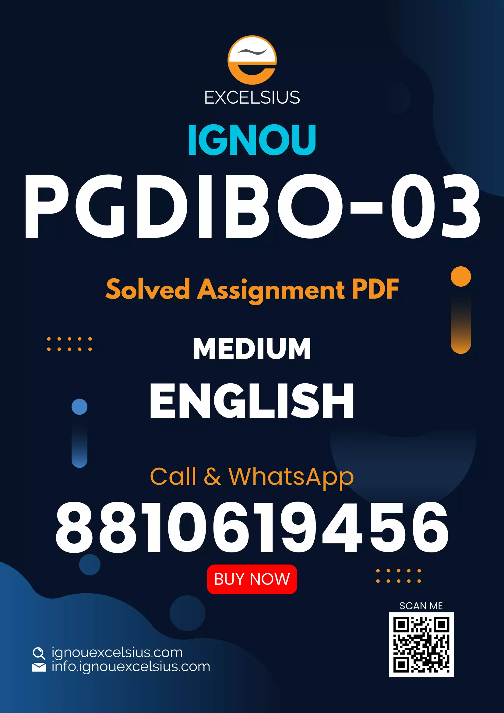 IGNOU IBO-03 (PGDIBO) - India's Foreign Trade Latest Solved Assignment-January 2024 - July 2024