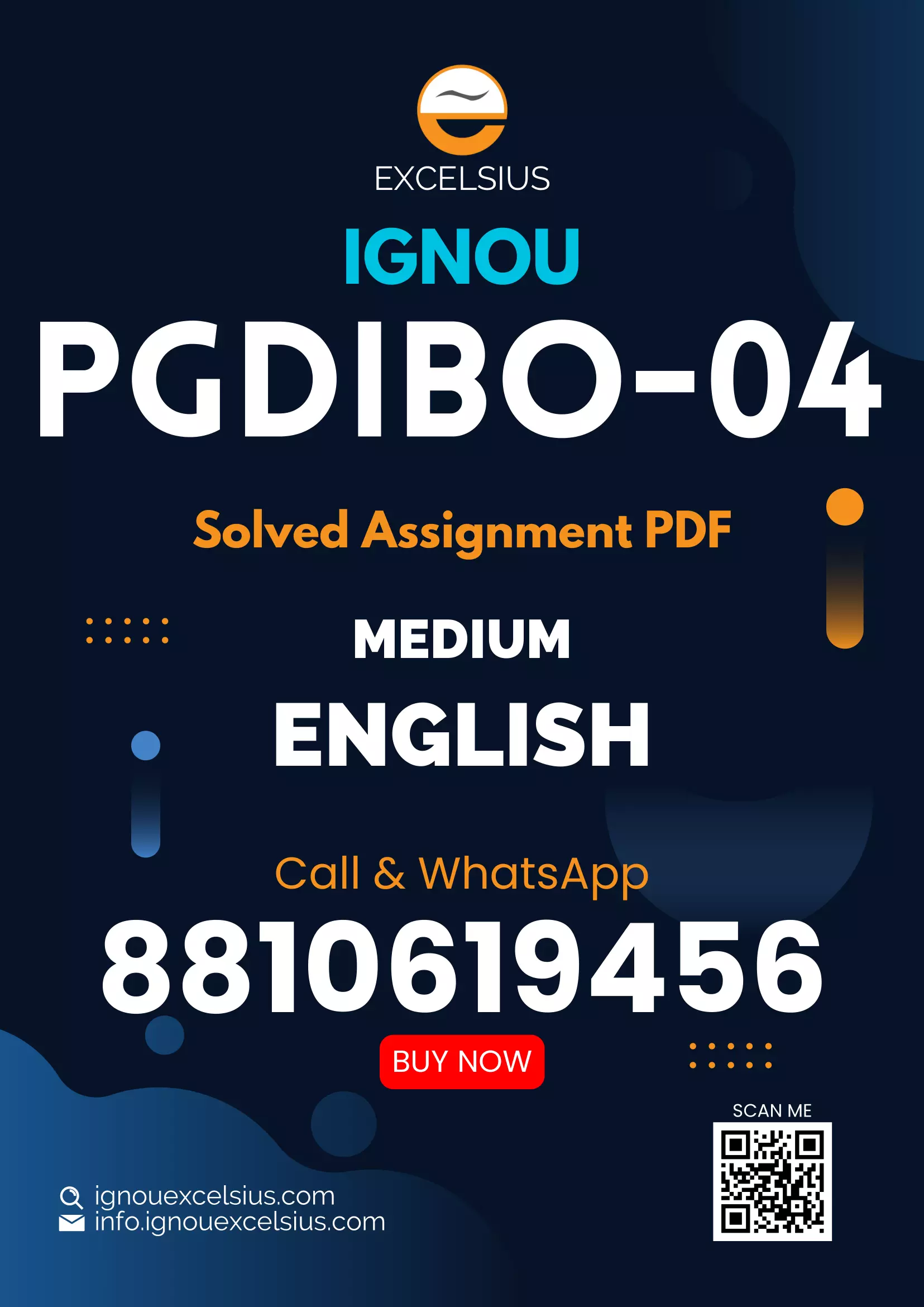 IGNOU IBO-04 (PGDIBO) - Export Import Procedures and Documentation Latest Solved Assignment -January 2024 - July 2024