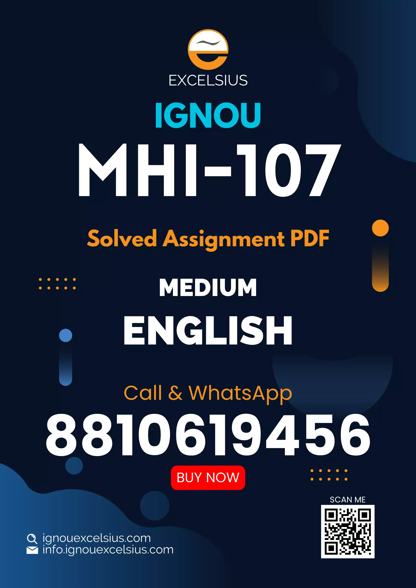 IGNOU MHI-107 - History of Indian Economy-2: C.1700 to 2000-January 2024 - July 2024