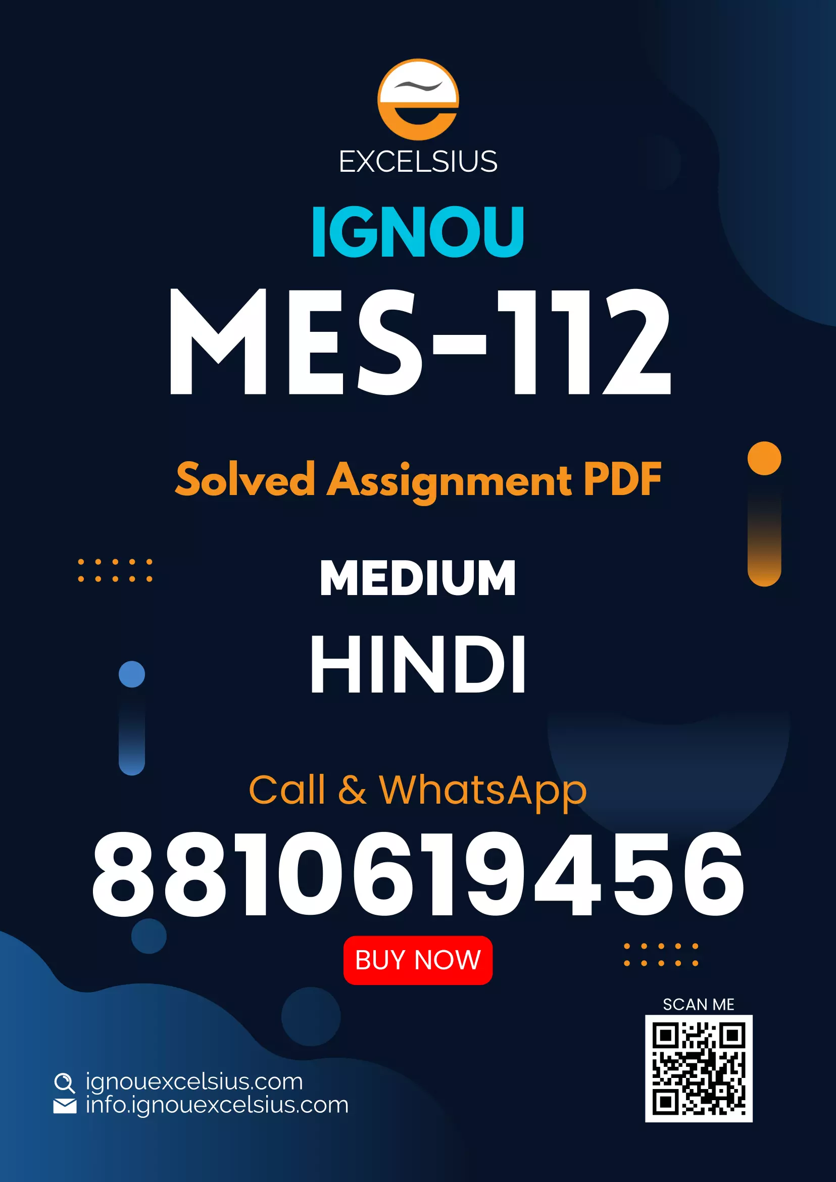 IGNOU MES-112 - Design and Development of Self-Learning Print Materials, Latest Solved Assignment -January 2024 - July 2024
