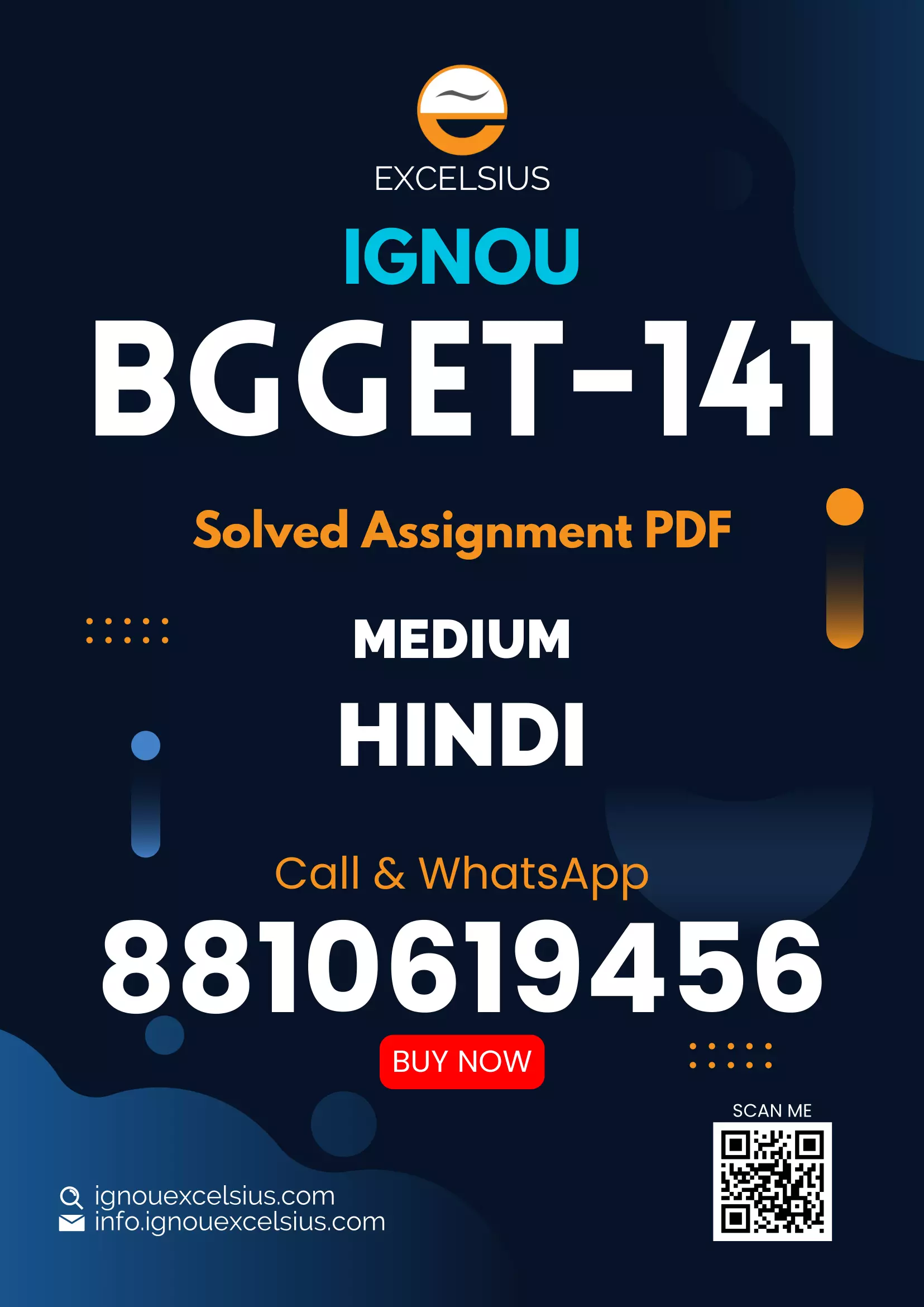 IGNOU BGGET-141 - Geography of India, Latest Solved Assignment-January 2024 - December 2024
