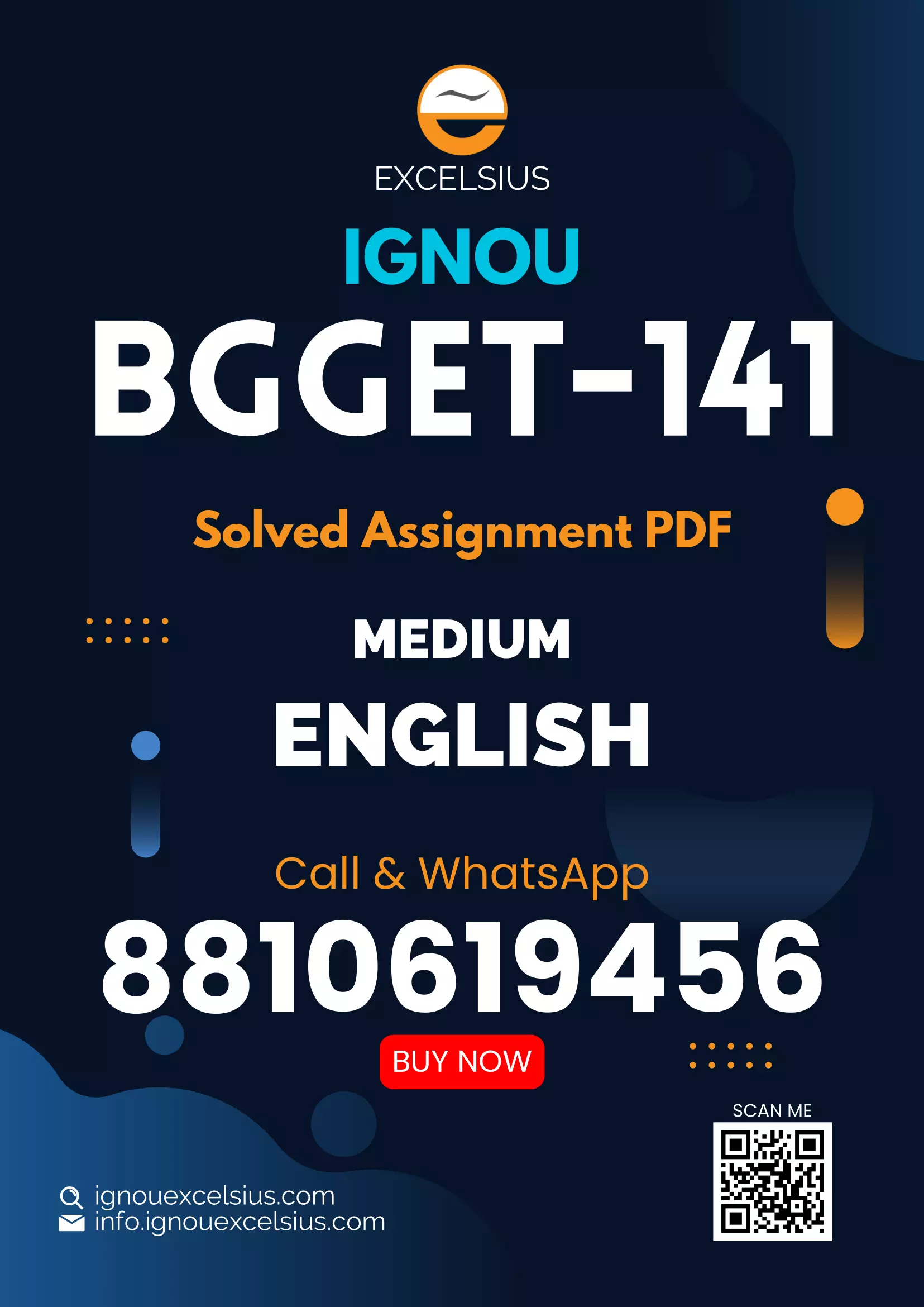 IGNOU BGGET-141 - Geography of India, Latest Solved Assignment-January 2024 - December 2024
