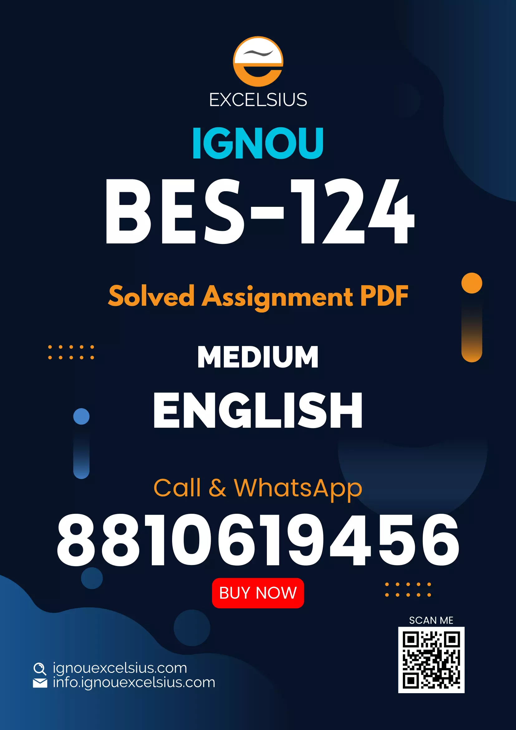 IGNOU BES-124 - Language Across the Curriculum, Latest Solved Assignment-January 2024 - July 2024
