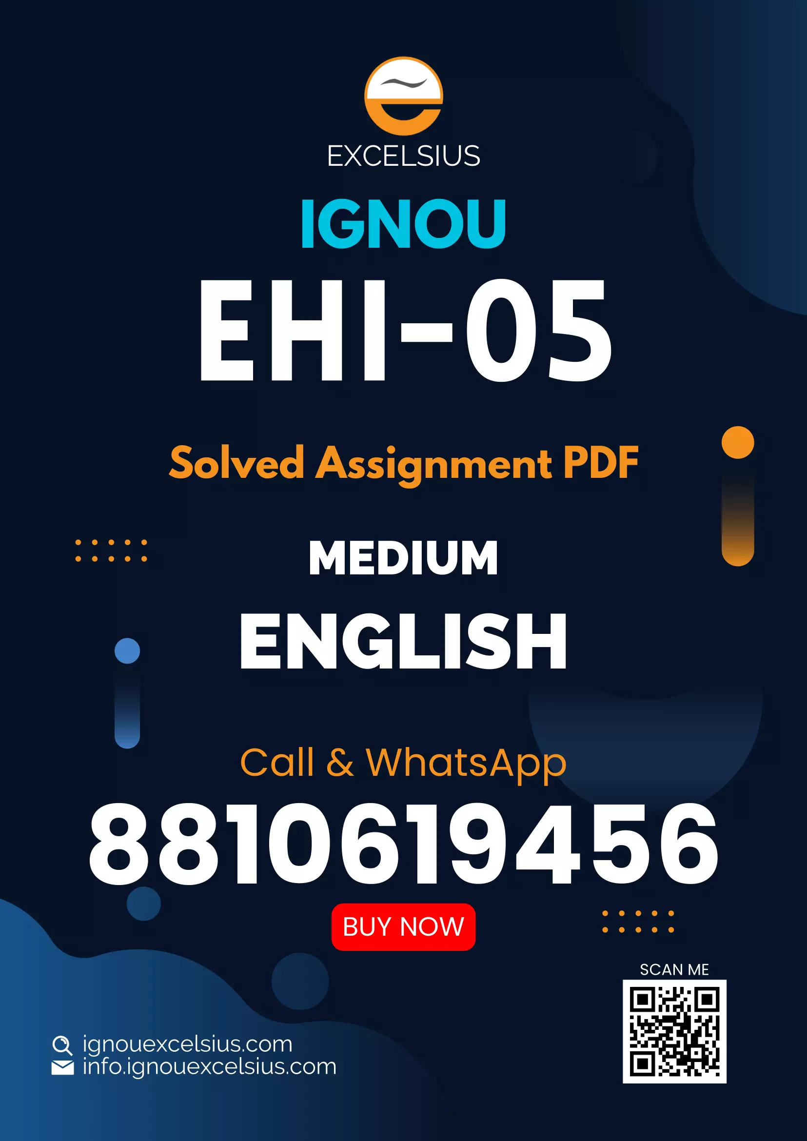 IGNOU EHI-05 - India from Mid 18th to Mid 19th Century Latest Solved Assignment -July 2023 - January 2024