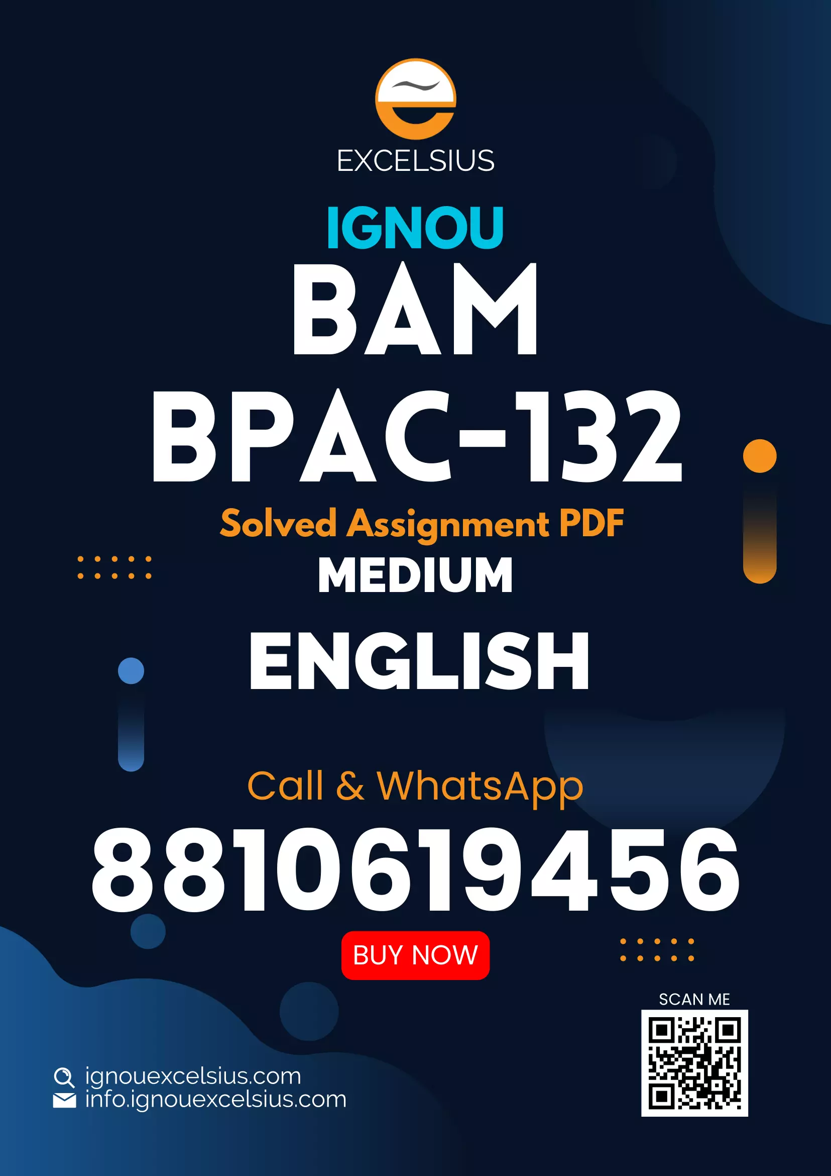 IGNOU BPAC-132 (BAM) - Administrative Thinkers, Latest Solved Assignment-January 2024 - July 2024