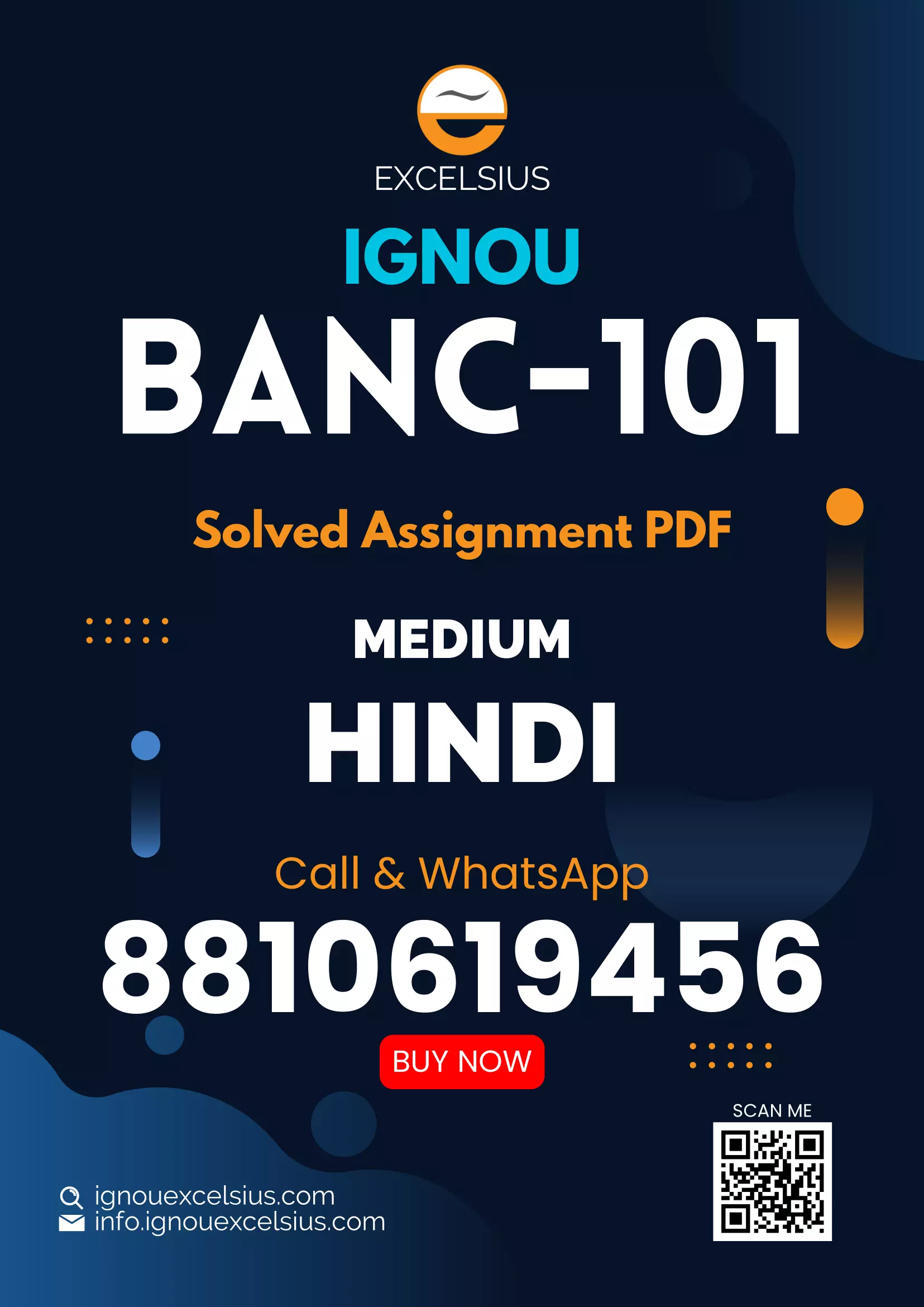 IGNOU BANC-101 (BSCFAN) - Introduction to Biological Anthropology Latest Solved Assignment-January 2024 - July 2024