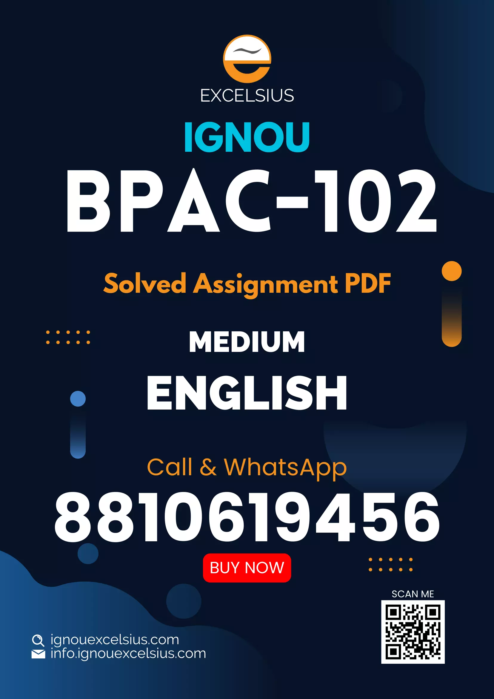 IGNOU BPAC-102 (BAFPA) - Administrative Thinkers Latest Solved Assignment-January 2024 - July 2024