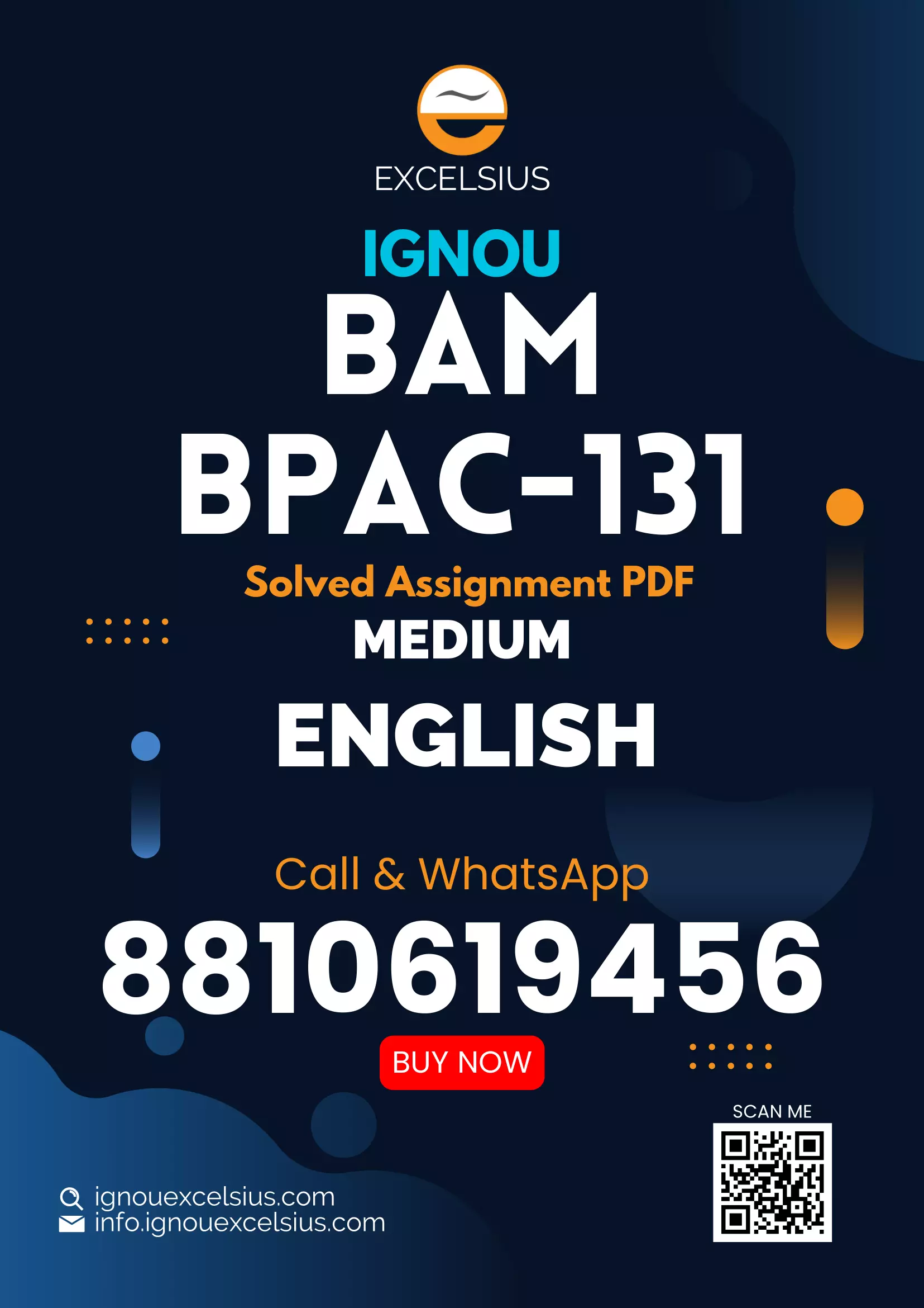 IGNOU BPAC-131 (BAM) - Perspectives on Public Administration, Latest Solved Assignment-January 2024 - July 2024