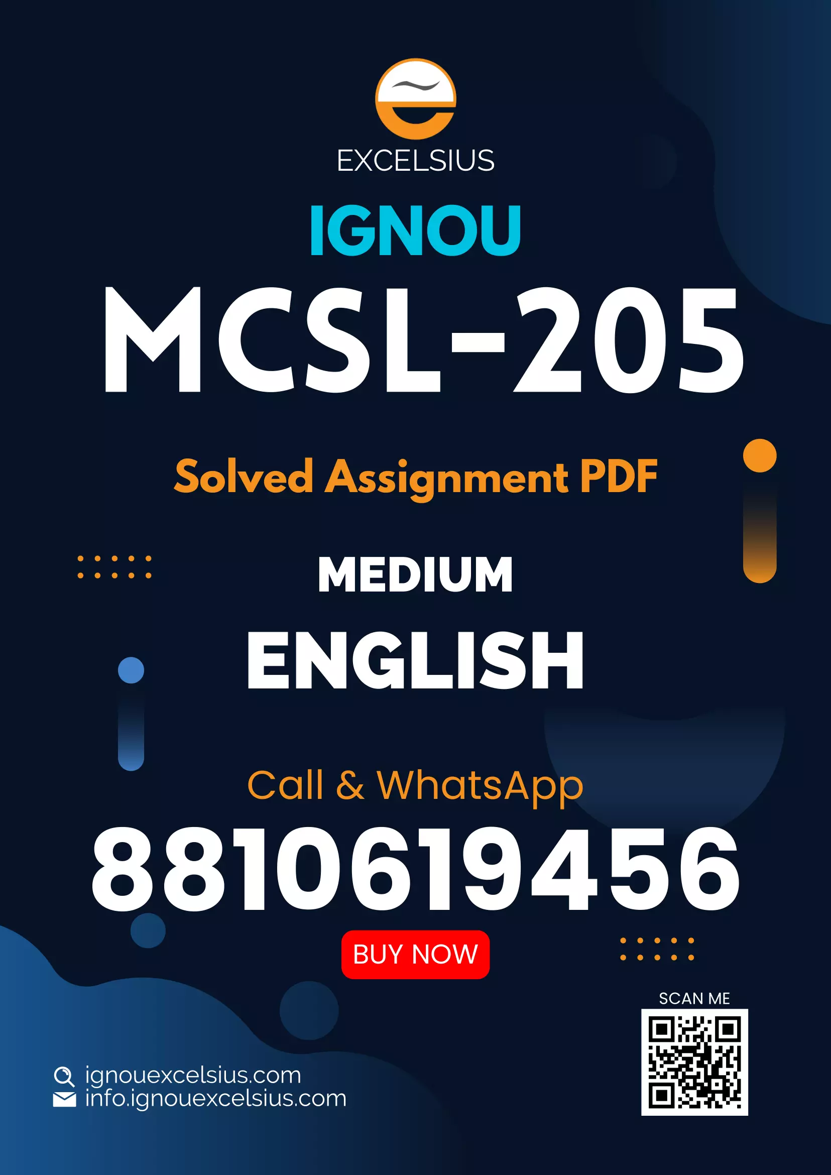 IGNOU MCSL-205 - C and Python Lab, Latest Solved Assignment-January 2024 - July 2024