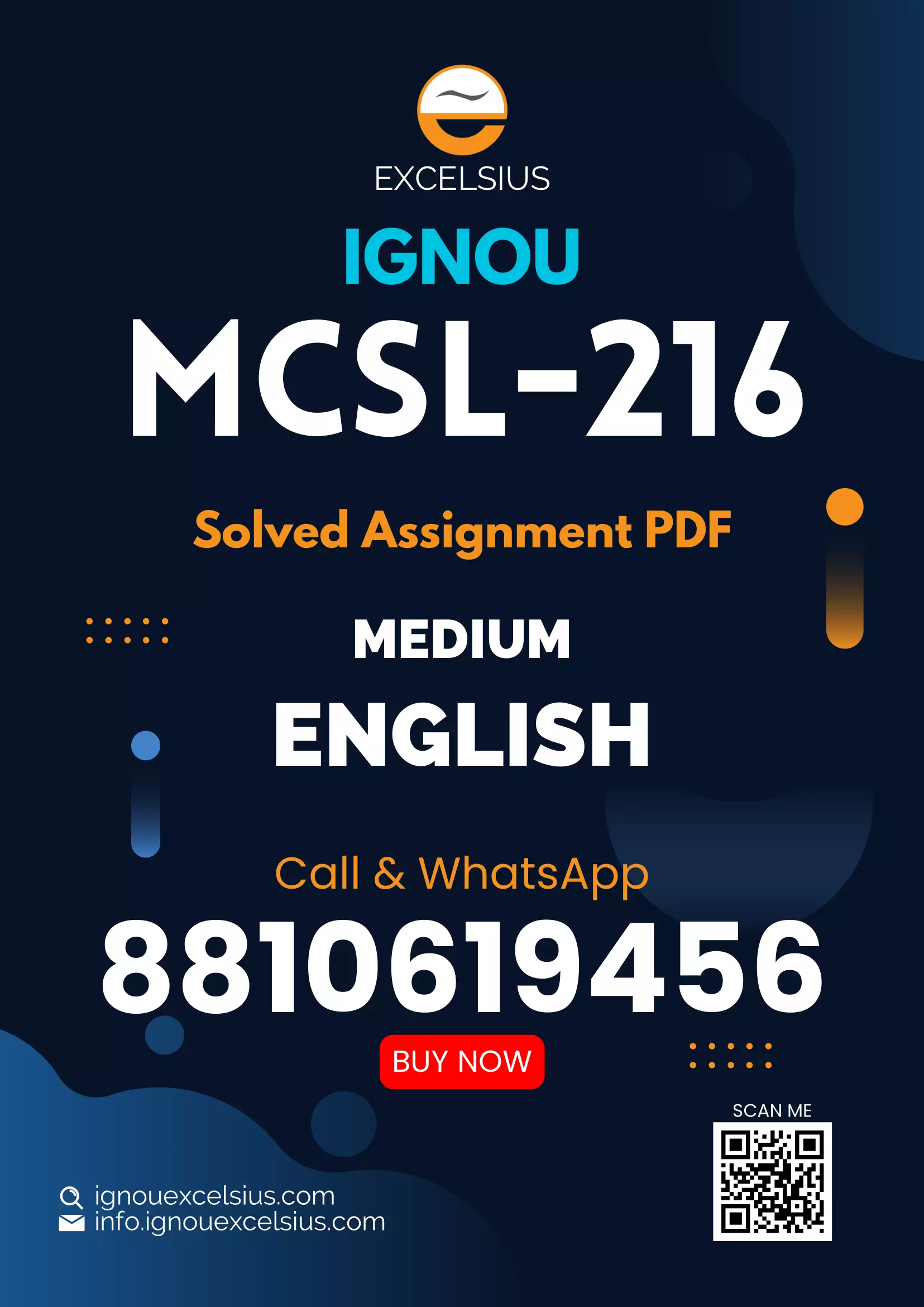 IGNOU MCSL-216 - DAA and Web Design Lab, Latest Solved Assignment-January 2024 - July 2024