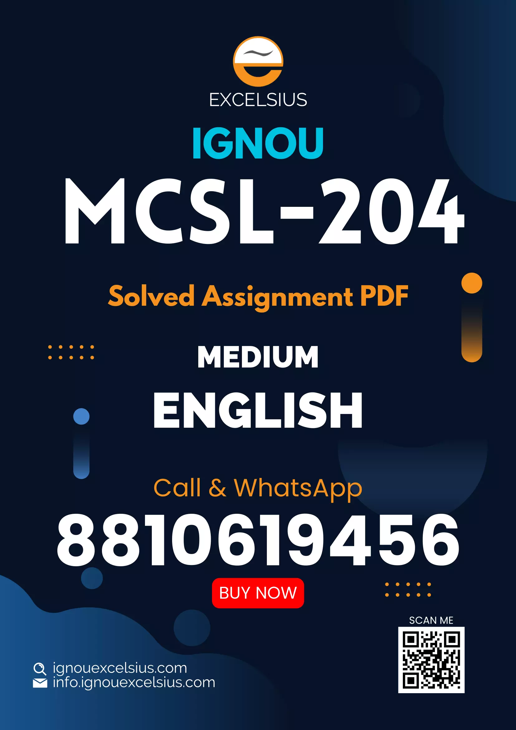 IGNOU MCSL-204 - WINDOWS and LINUX Lab Latest Solved Assignment-January 2024 - July 2024