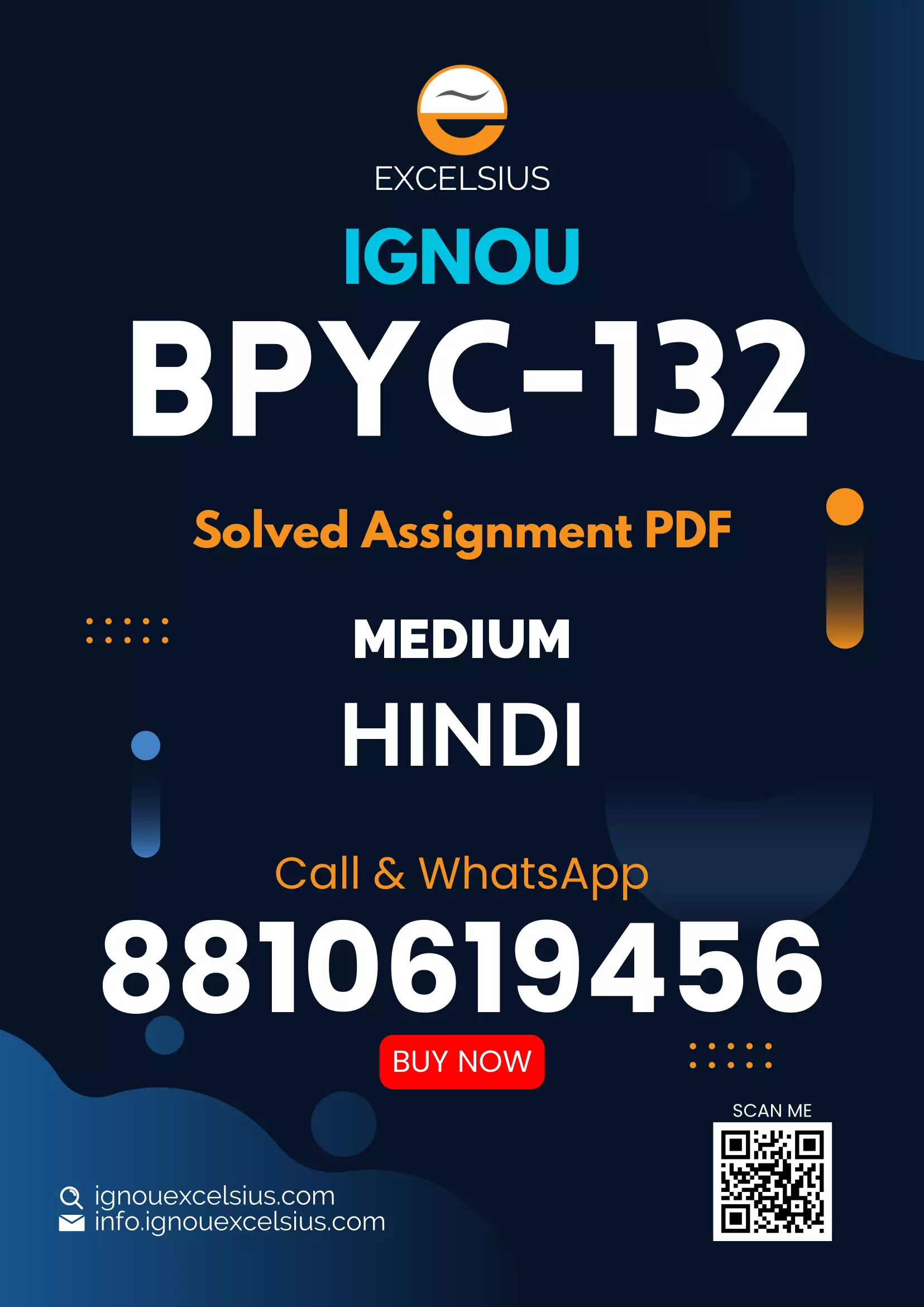 IGNOU BPYC-132 - Ethics, Latest Solved Assignment-June 2024 - December 2024