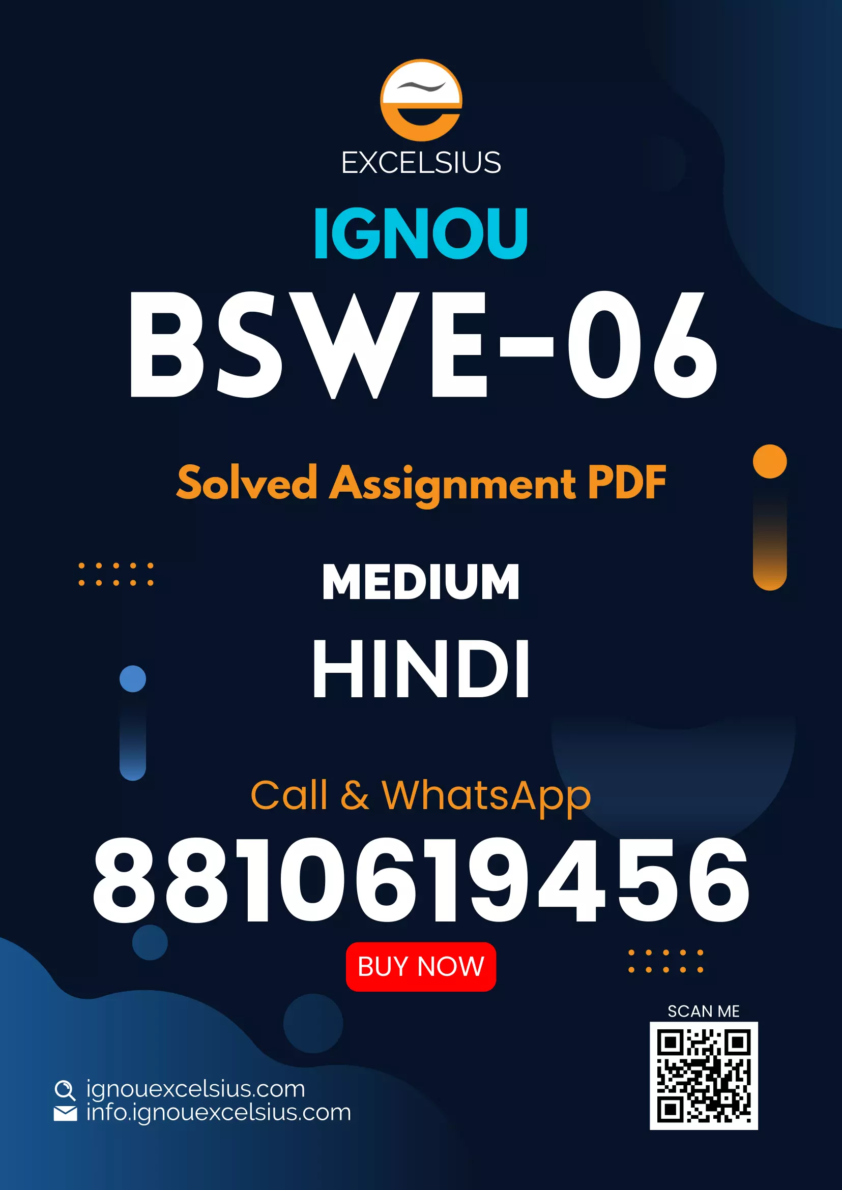 IGNOU BSWE-06 - Substance Abuse and Counseling, Latest Solved Assignment-July 2023 - January 2024