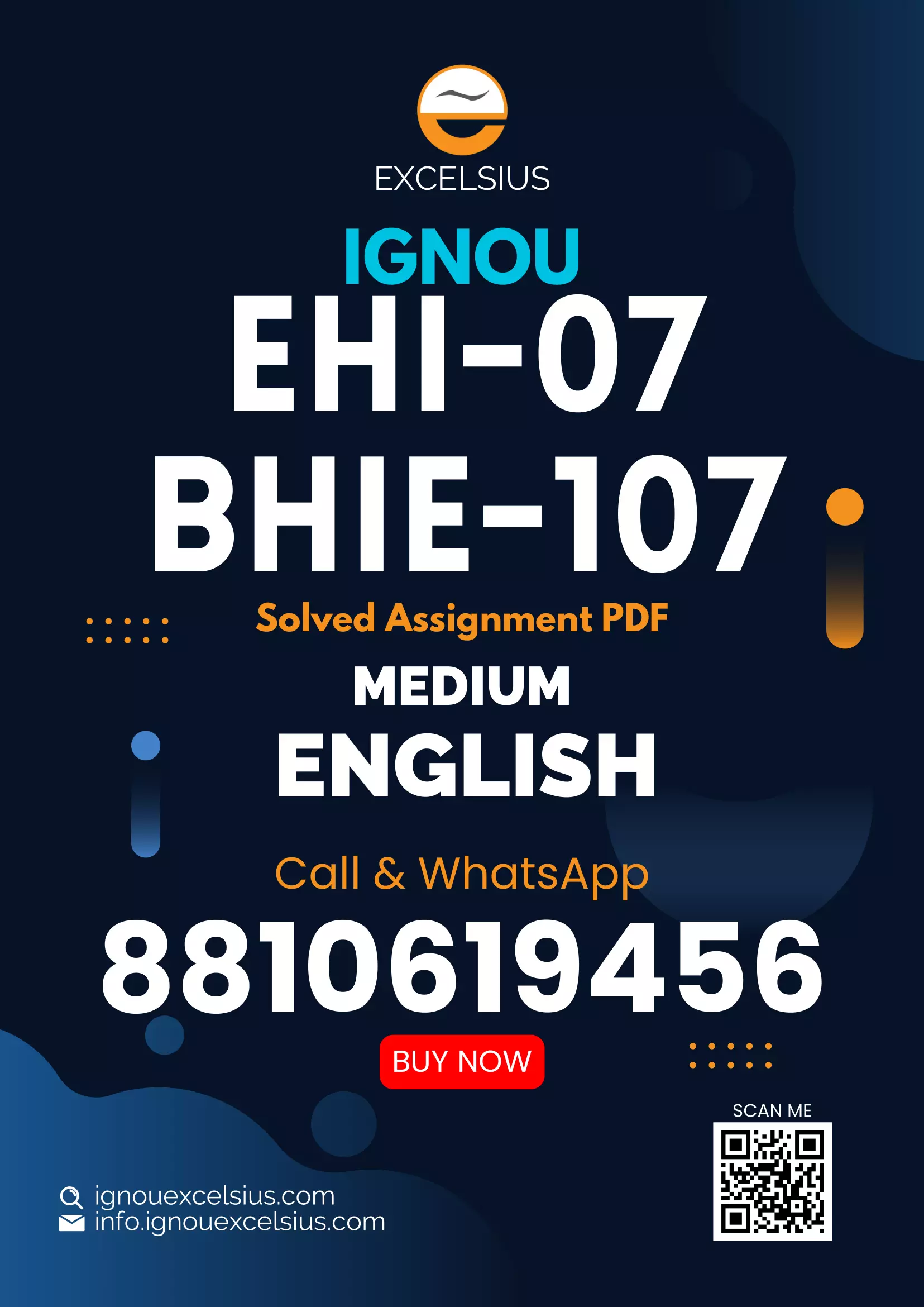 IGNOU EHI-07/BHIE-107 - Modern Europe - Mid Eighteenth to Mid Twentieth Centuries Latest Solved Assignment-July 2023 - January 2024