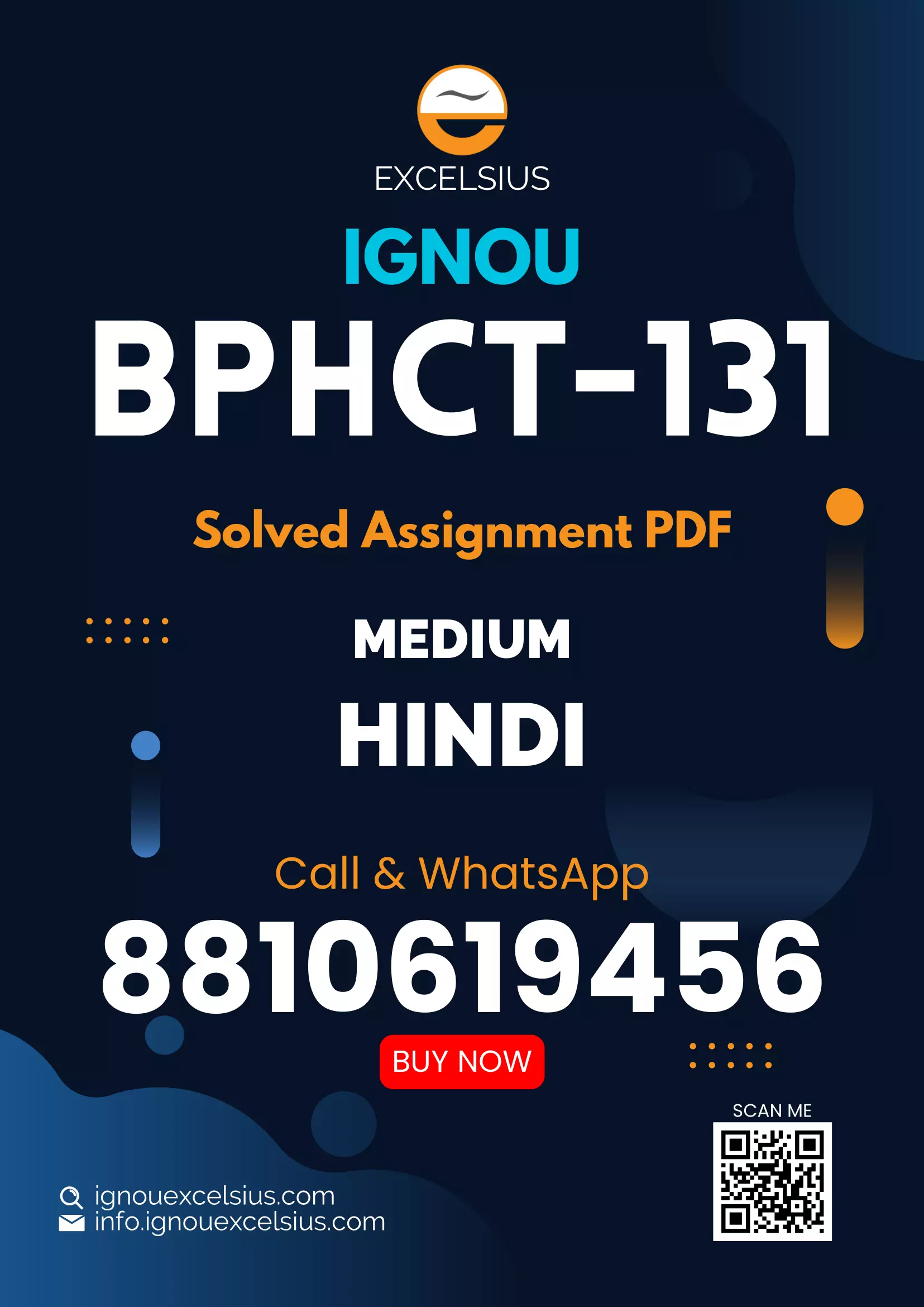 IGNOU BPHCT-131 - Mechanics, Latest Solved Assignment-January 2024 - December 2024