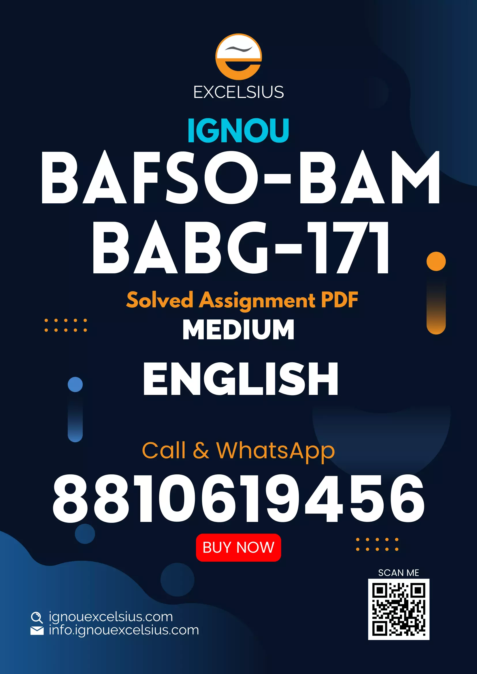 IGNOU BABG-171 (BAM) - Understanding Ambedkar Latest Solved Assignment-January 2024 - July 2024