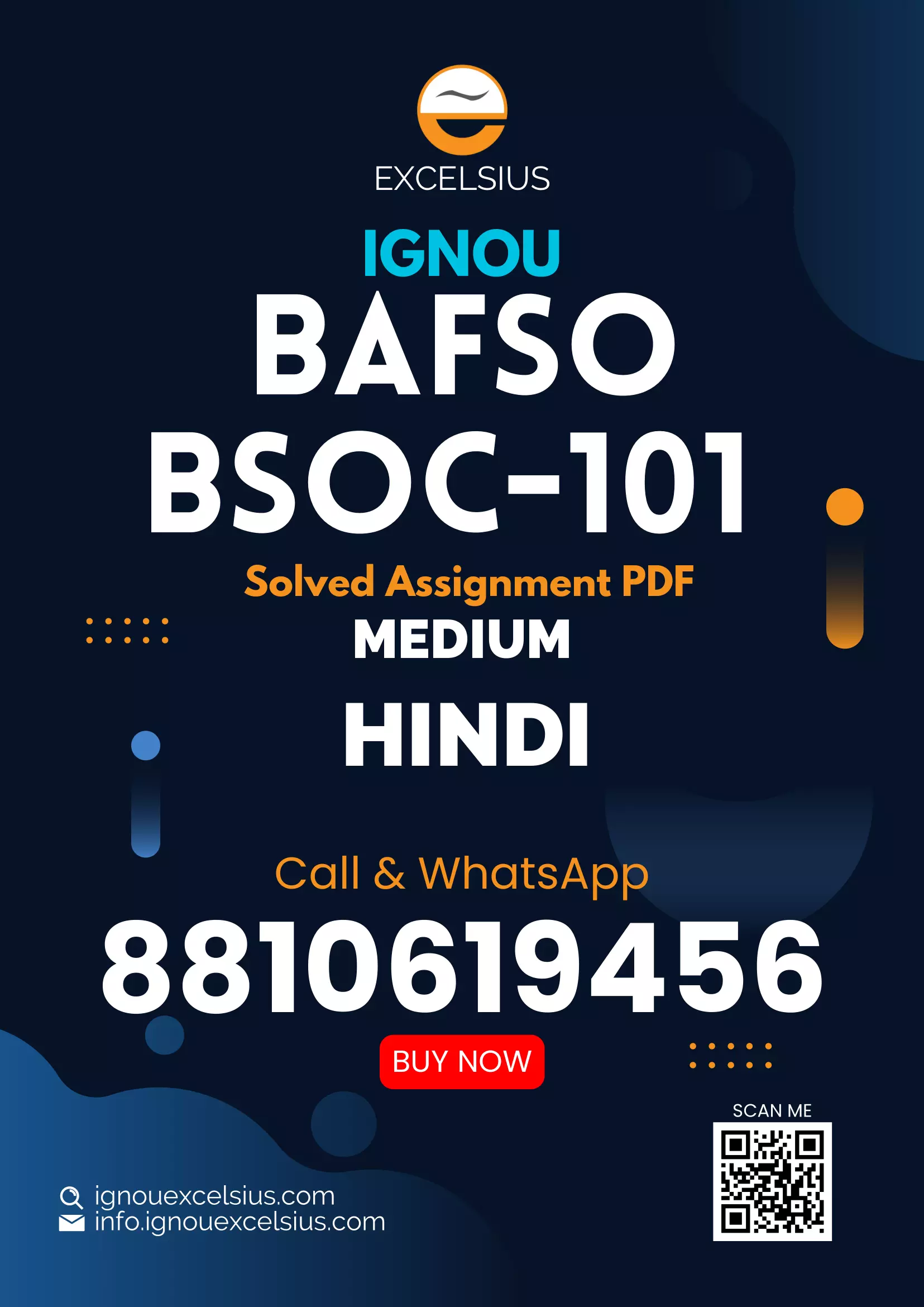 IGNOU BSOC-101(BAFSO) - Introduction to Sociology I Latest Solved Assignment-January 2024 - July 2024