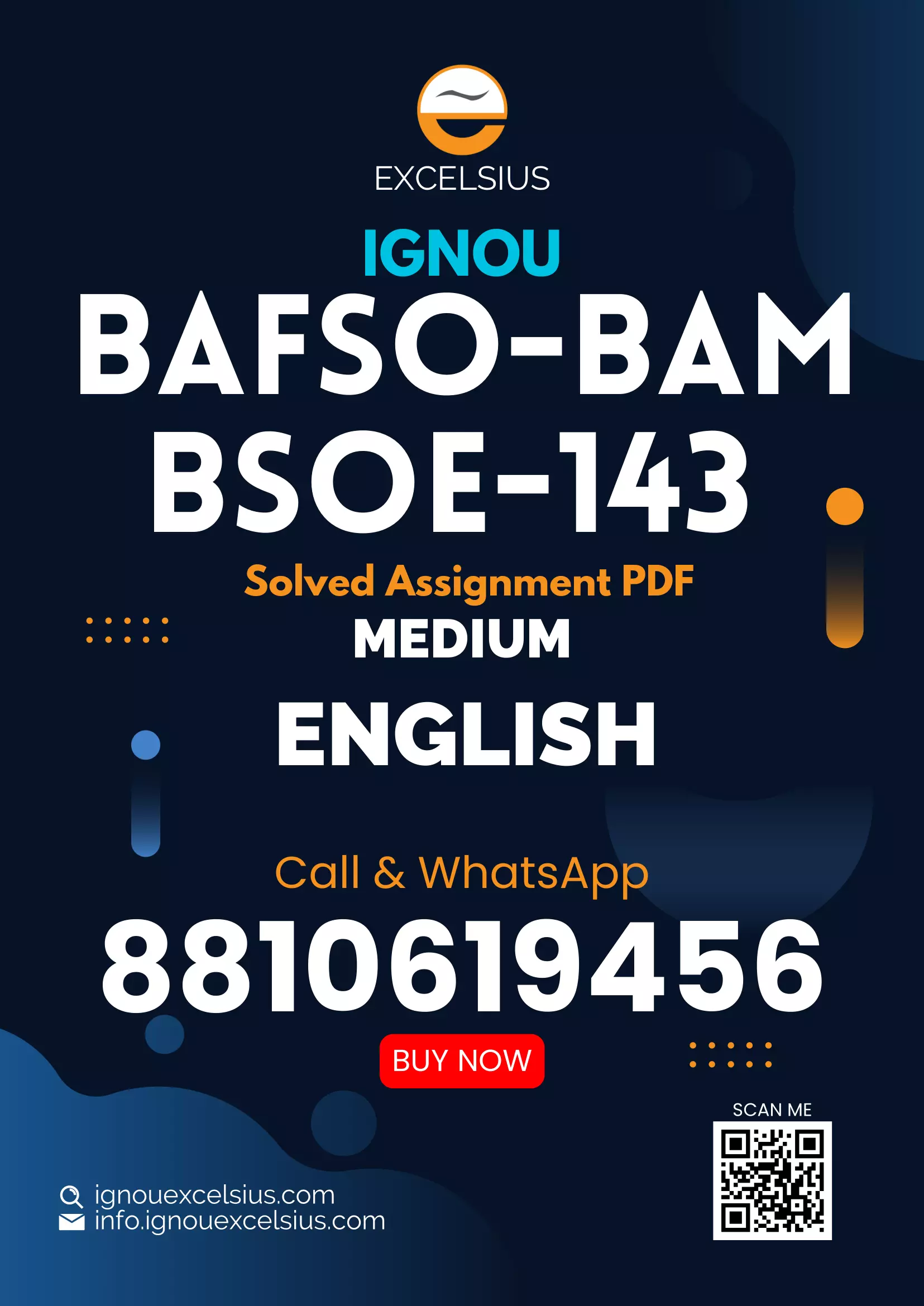 IGNOU BSOE-143 (BAM) - Environmental Sociology Latest Solved Assignment-January 2024 - July 2024