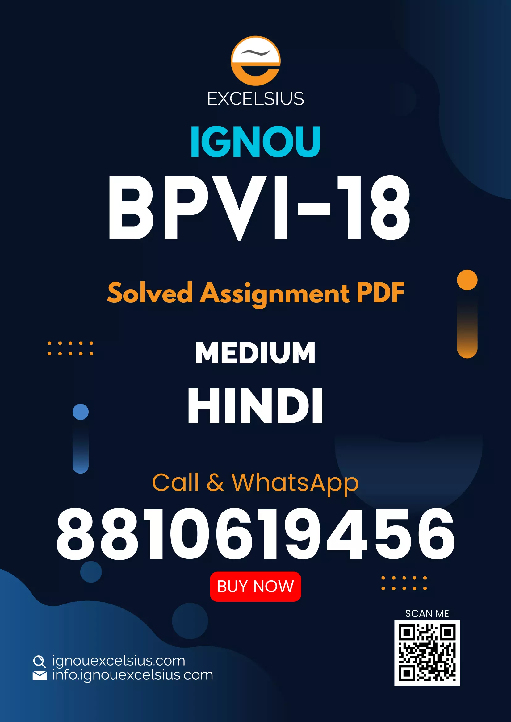 IGNOU BPVI-18 - Dairy Management and Entrepreneurship Latest Solved Assignment-January 2024 - July 2024