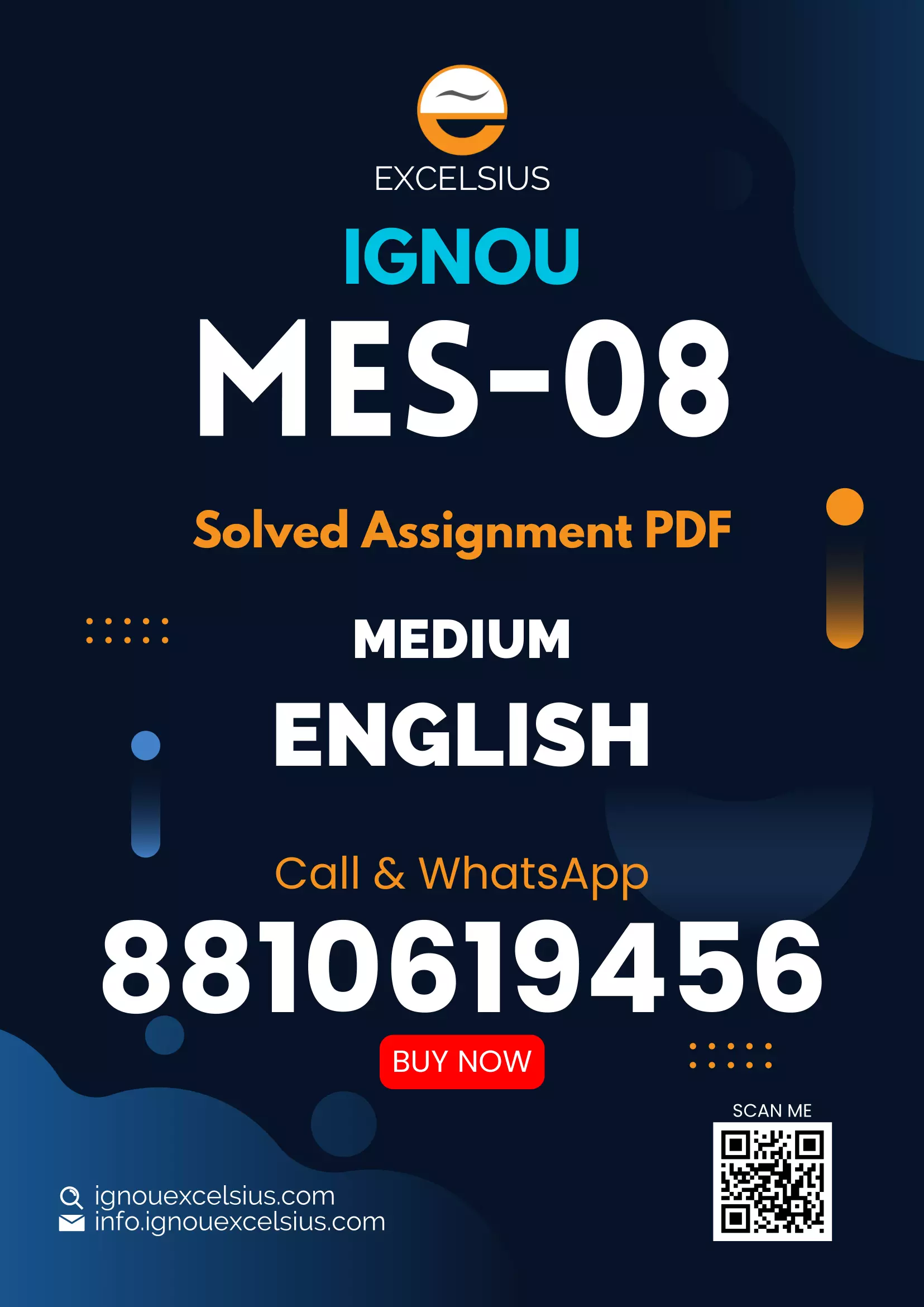IGNOU MES-08 - Leadership for Better Schools Latest Solved Assignment-January 2024 - July 2024