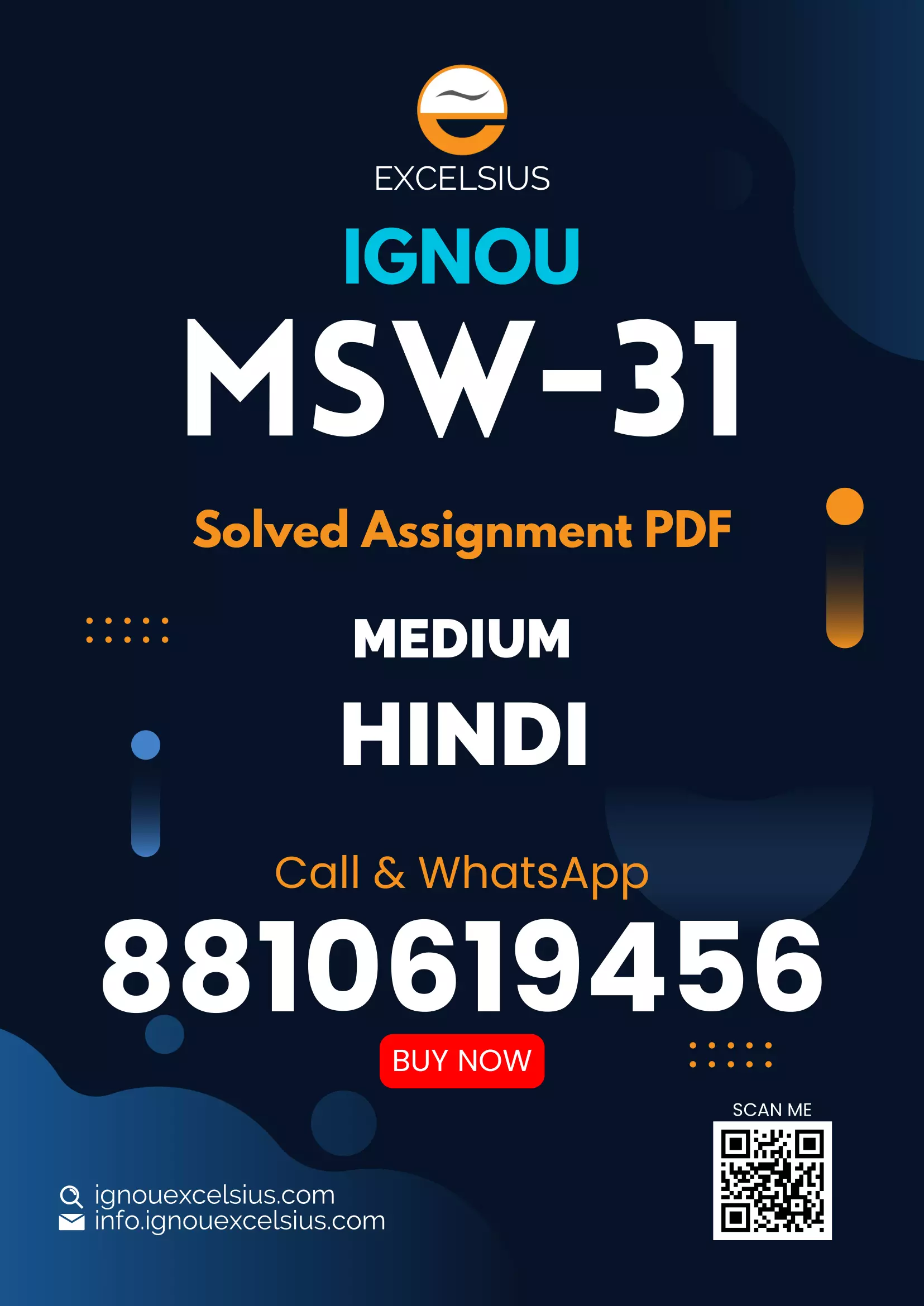 IGNOU MSW-31 - Social Work Intervention in Correctional Settings (Compulsory) Latest Solved Assignment-January 2024 - July 2024