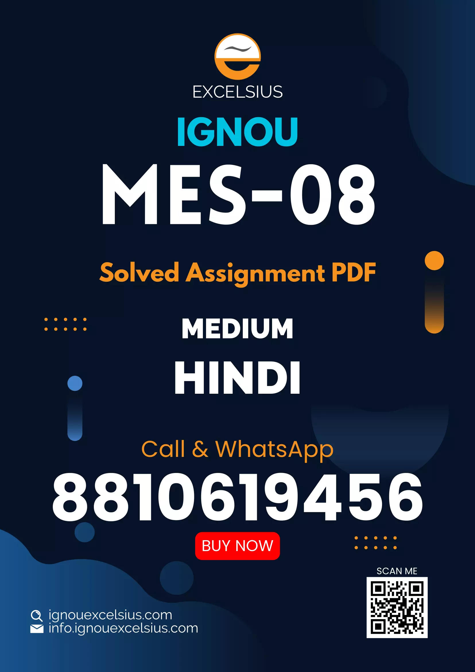 IGNOU MES-08 - Leadership for Better Schools Latest Solved Assignment-January 2024 - July 2024