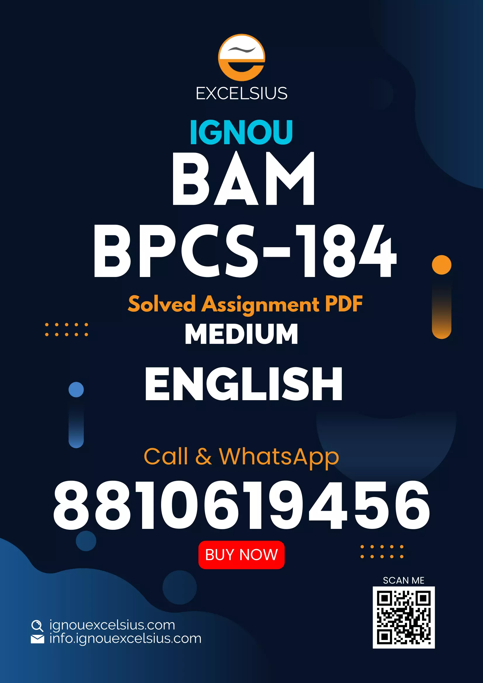 IGNOU BPCS-184 (BAM) - School Psychology, Latest Solved Assignment-January 2024 - July 2024