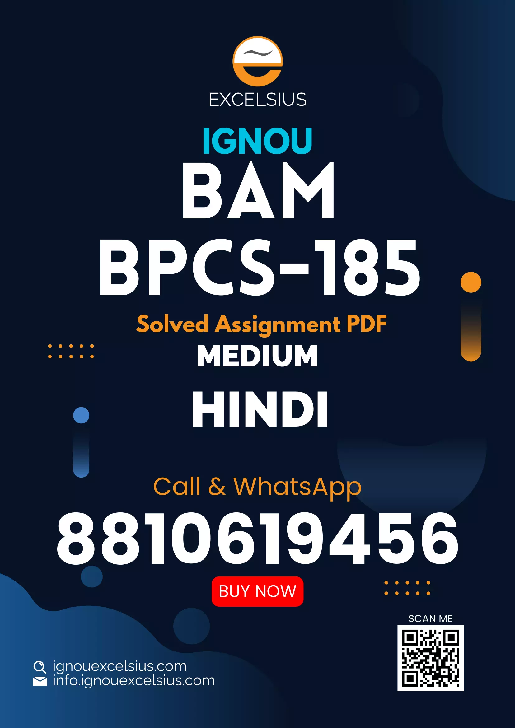 IGNOU BPCS-185 (BAM) - Developing Emotional Competence, Latest Solved Assignment-January 2024 - July 2024