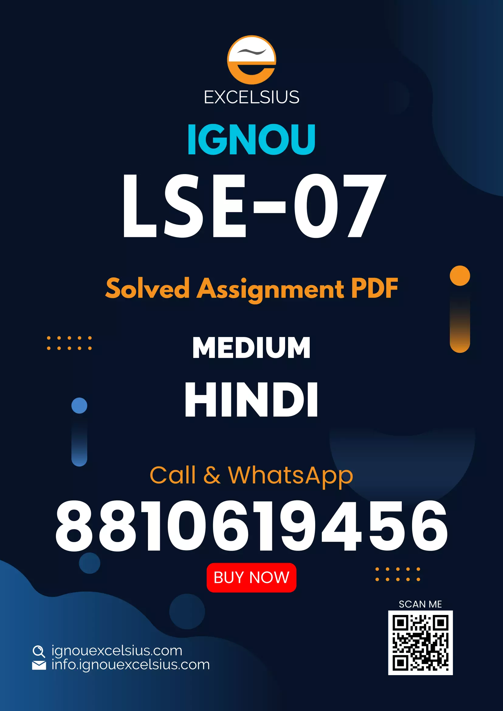 IGNOU LSE-07 - Taxonomy and Evolution, Latest Solved Assignment-January 2024 - December 2024