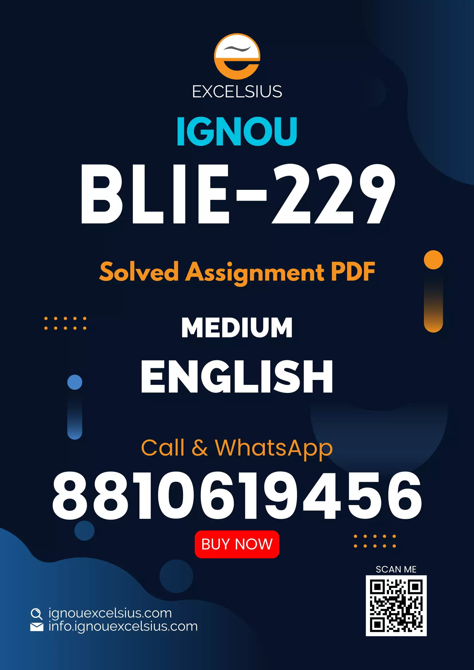 IGNOU BLIE-229 - ICT in Libraries, Latest Solved Assignment-July 2024 - January 2025