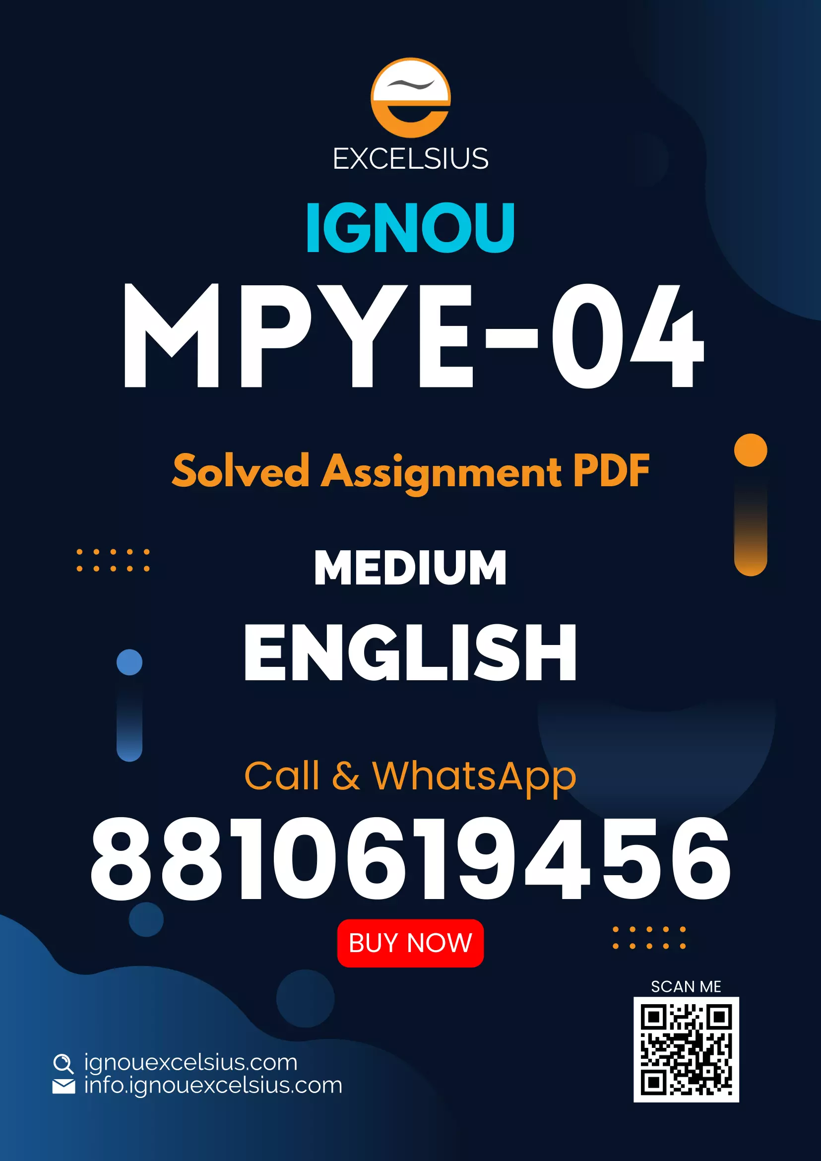 IGNOU MPYE-04 - Philosophy of Human Person Latest Solved Assignment-July 2023 - January 2024