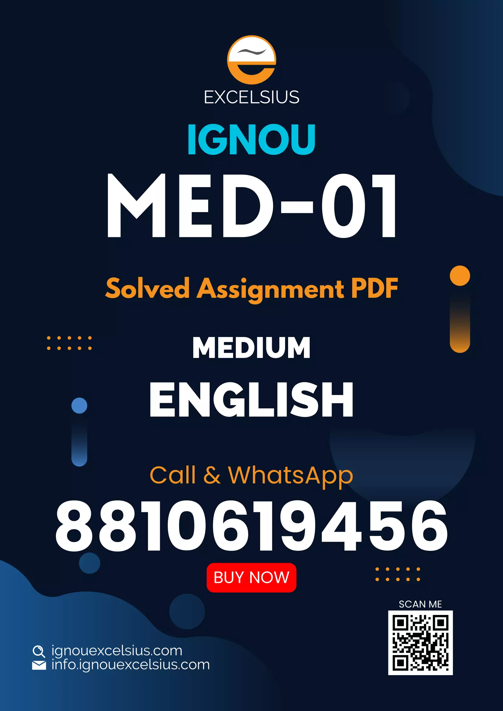 IGNOU MED-01 - Understanding the Environment Latest Solved Assignment-January 2023 - December 2023